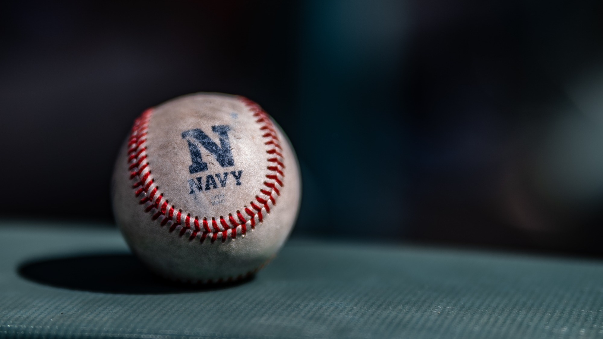 Navy Baseball on Dugout