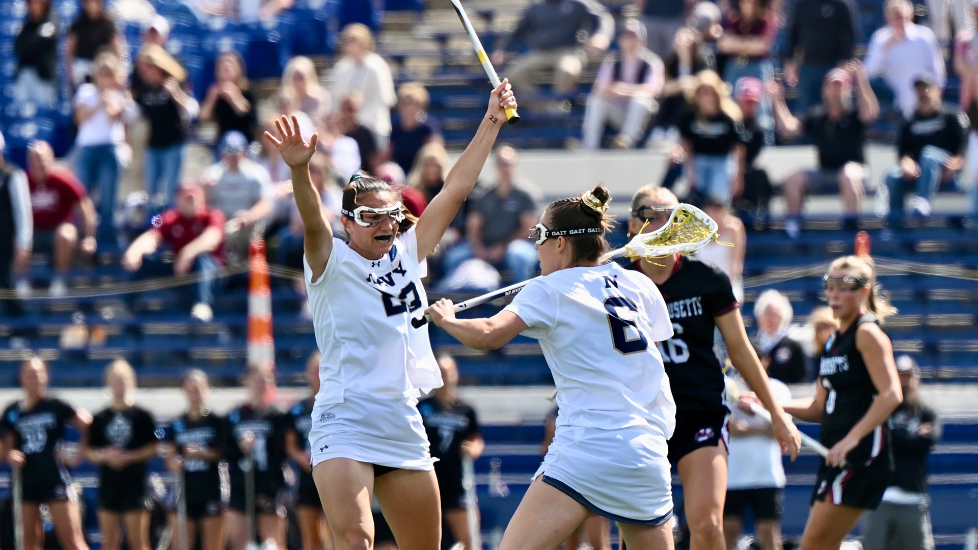 Goal Celebration vs UMass in NCAA Tournament
