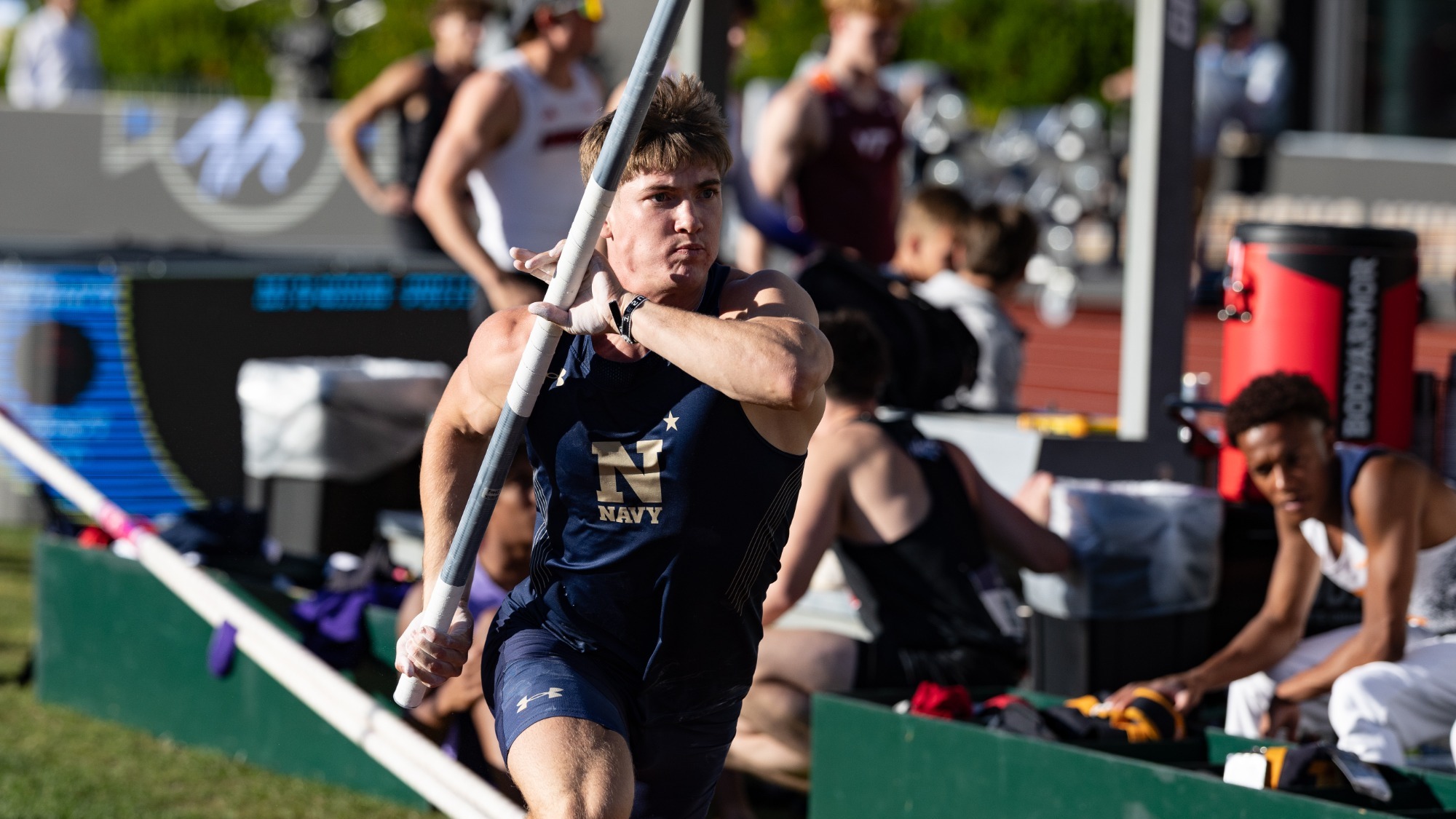 Brian Schloeder at the NCAA Championship