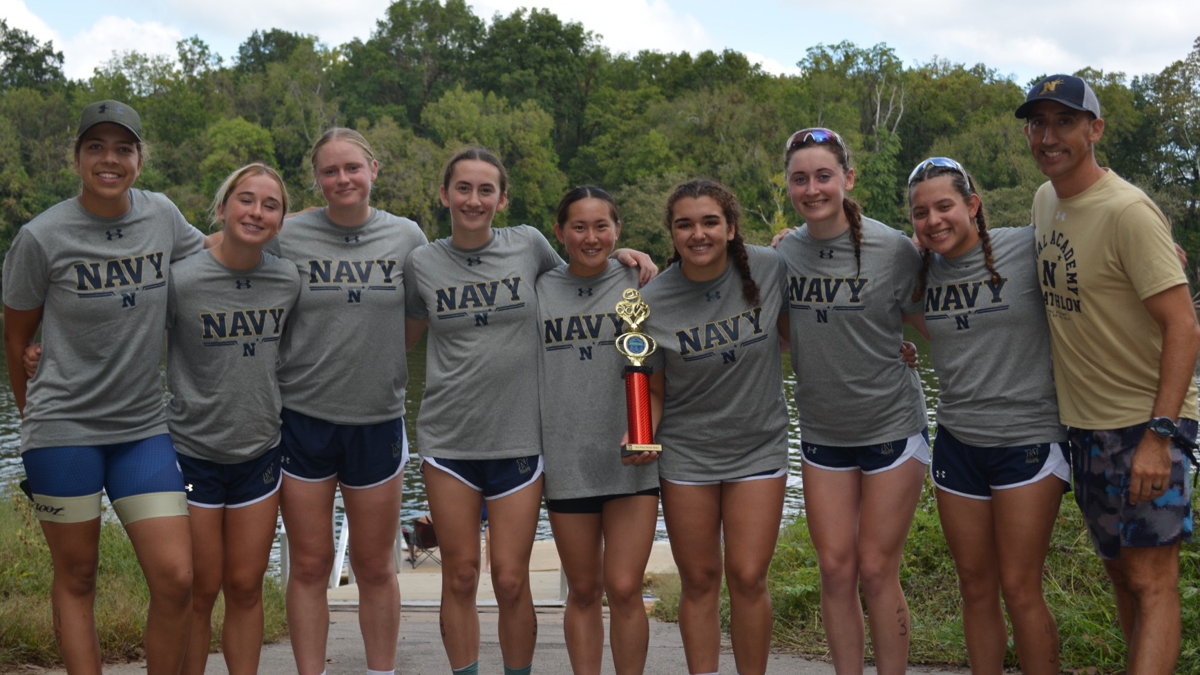 Triathlon Team at Robious Landing Race