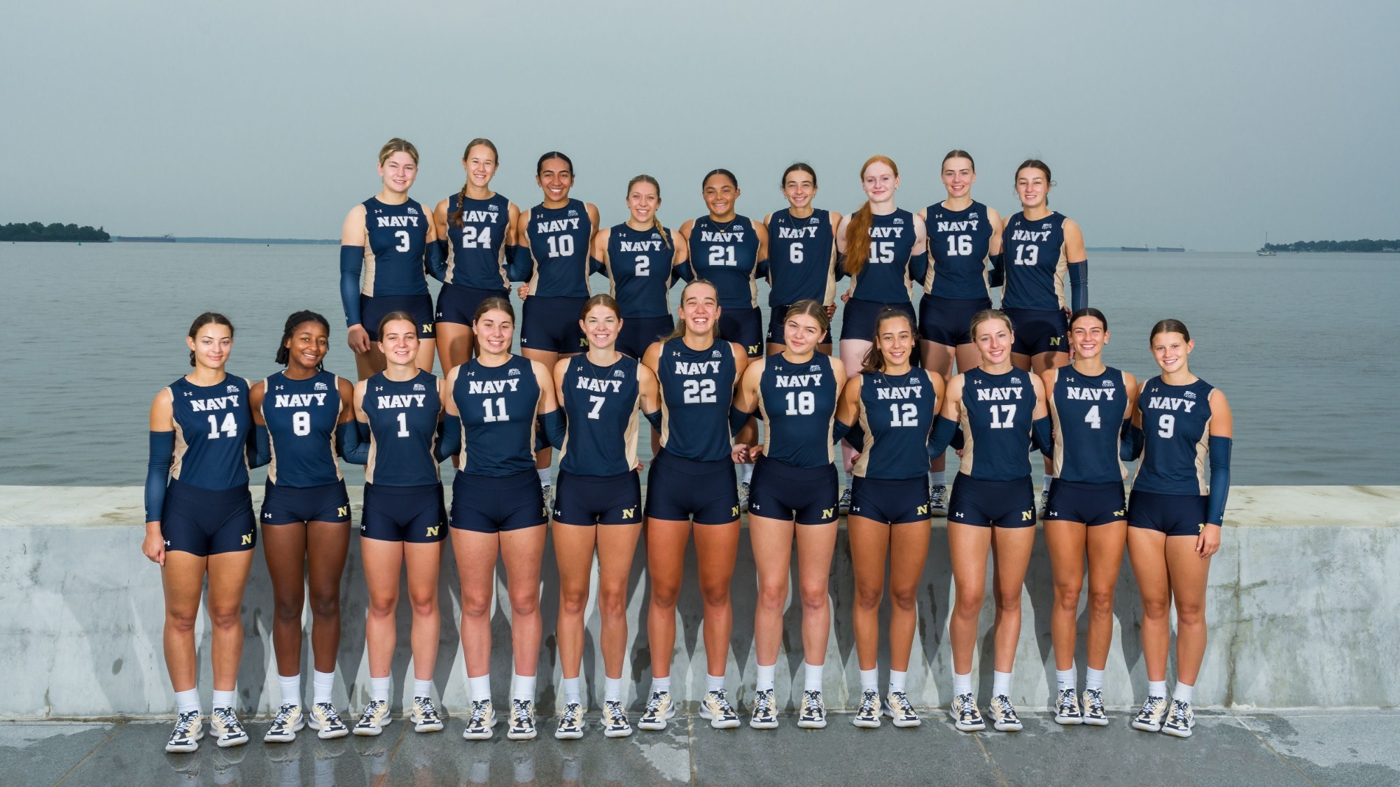 2026 Navy Volleyball Team