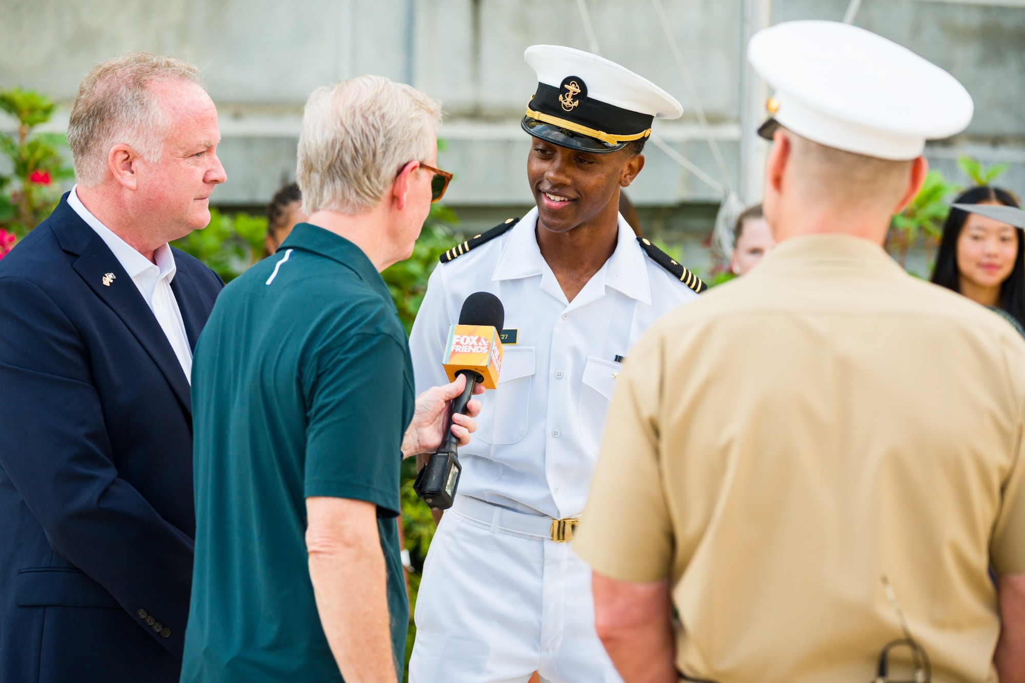 Cam Cole is interviewed by Steve Doocey on Fox & Friends