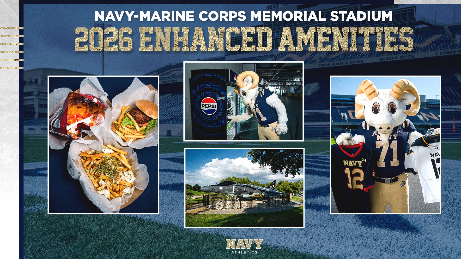 Navy-Marine Corps Memorial Stadiu Amenities
