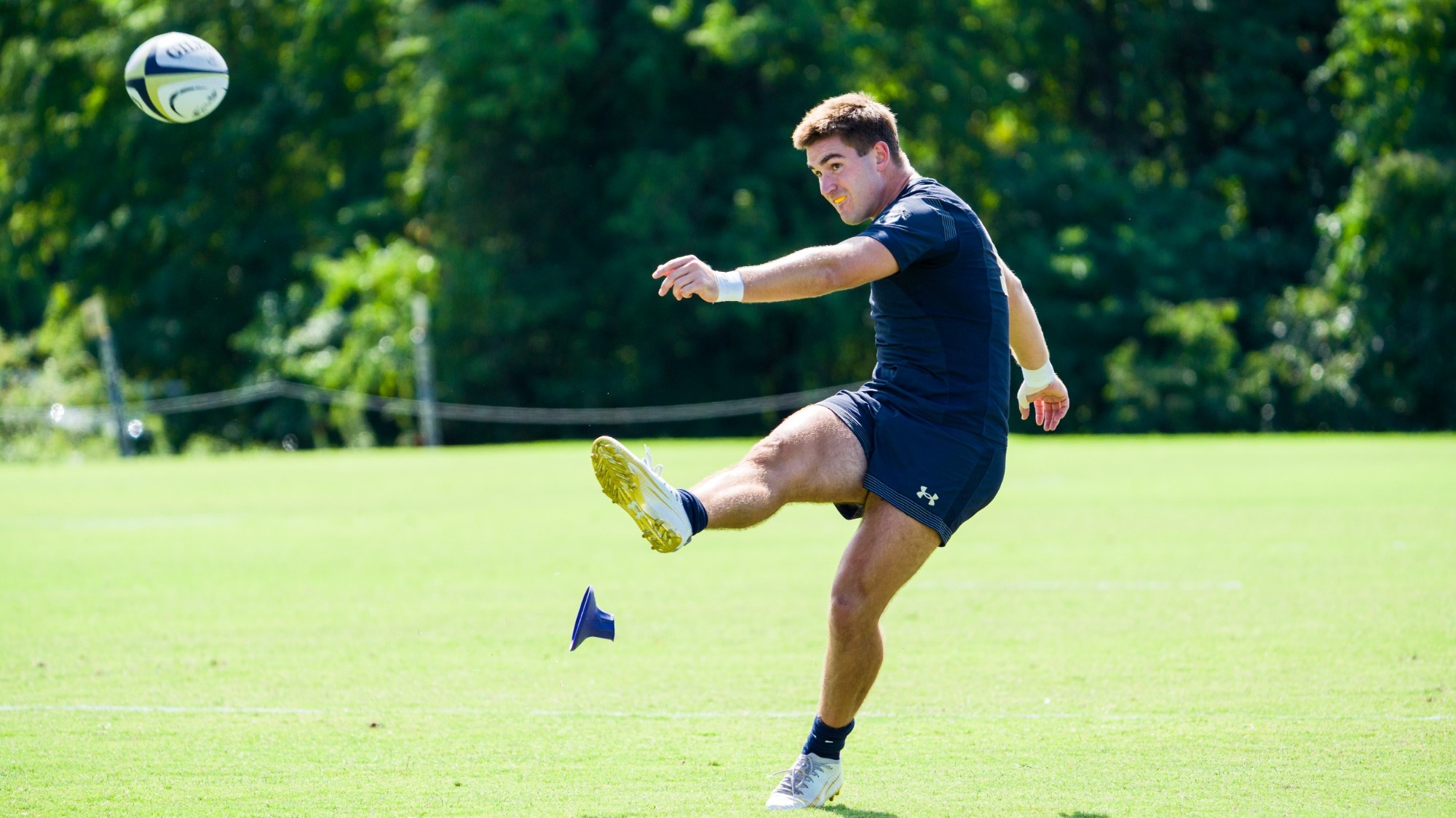 ANNAPOLIS, MD - August 29, 2026 - Photos taken during the Match between the Navy Midshipmen and the St. Bonaventure Bonnies at Prusmack Rugby Complex in Annapolis, MD. (Photos by Kevin Snyder / Navy Midshipmen)