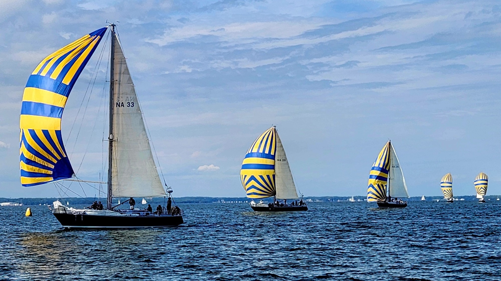 Navy offshore sailing team competing at the 2026 Shields Trophy in Annapolis, Md.