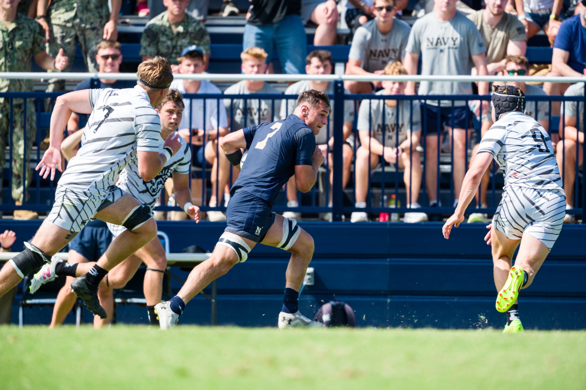 Men's Rugby action vs. St. Bonaventure