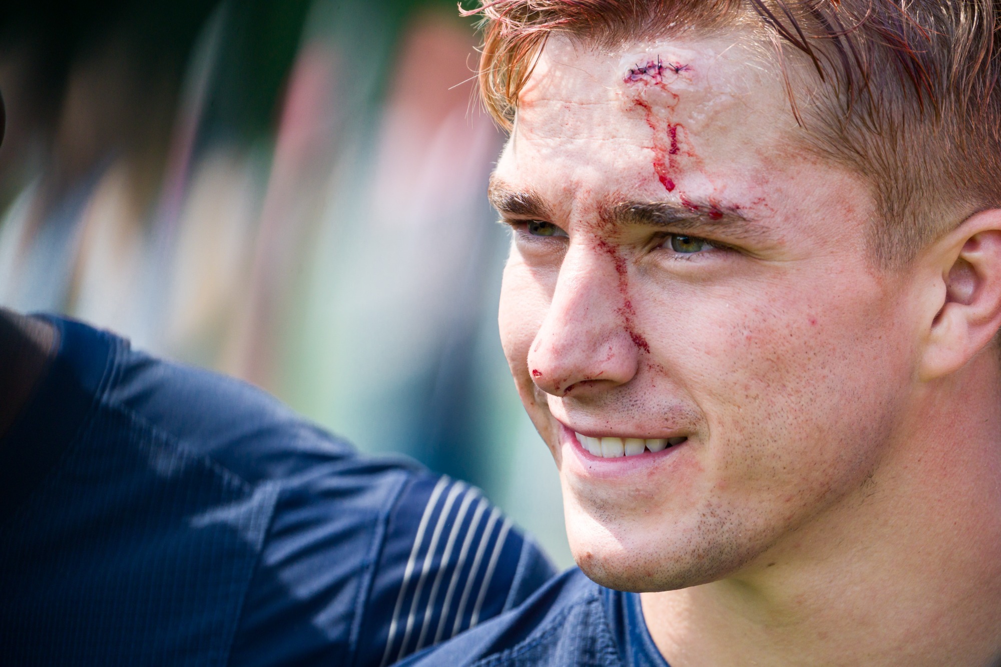 Rugby player roughed up