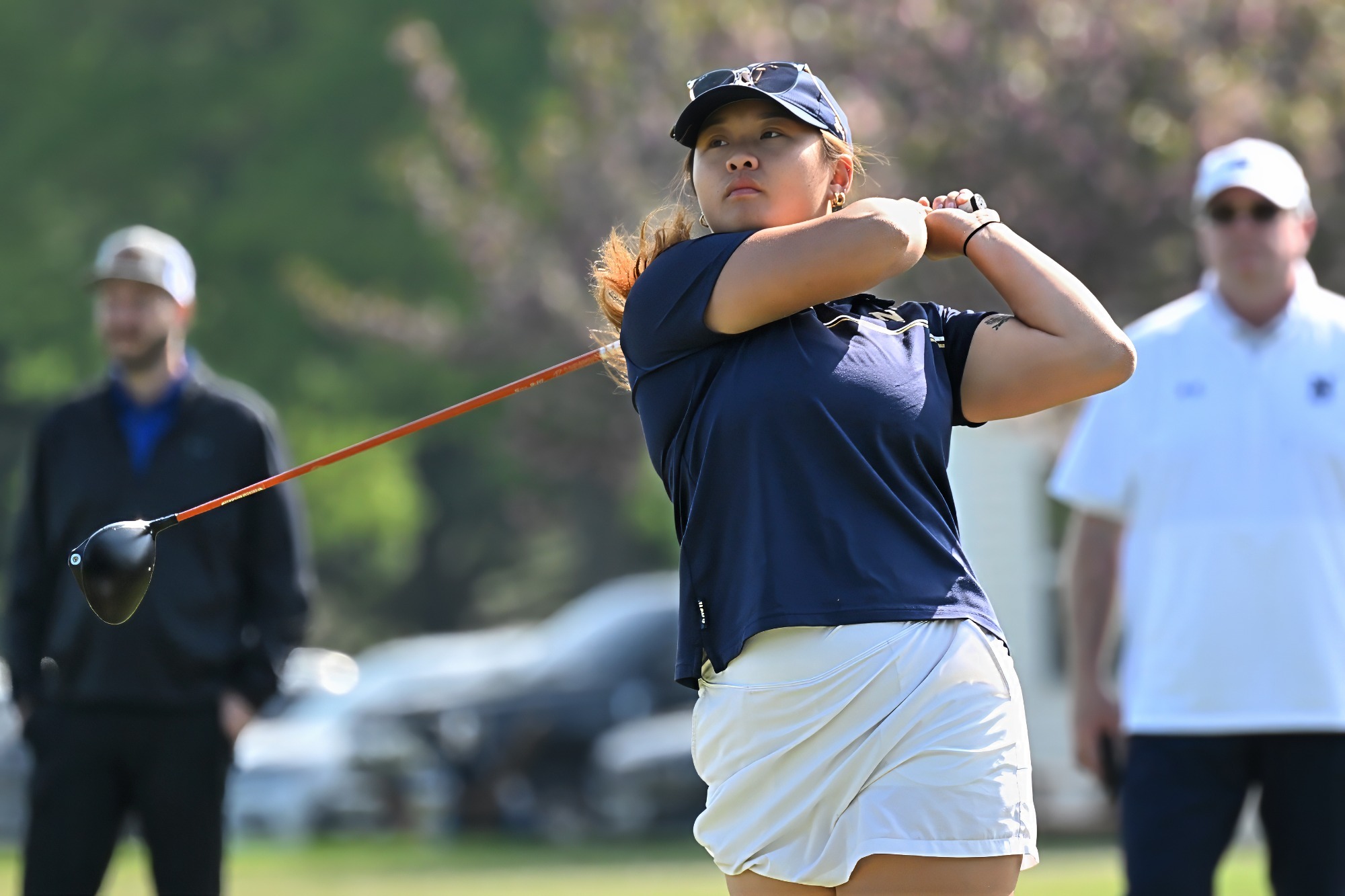 Navy women's golf star Emma Tang