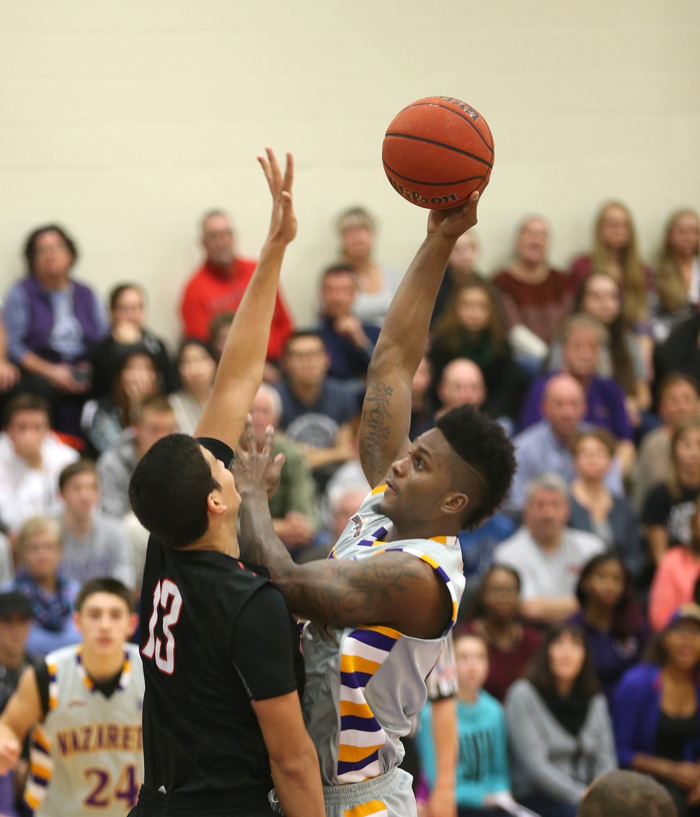 Denzell Jackson 201617 Men's Basketball Nazareth University