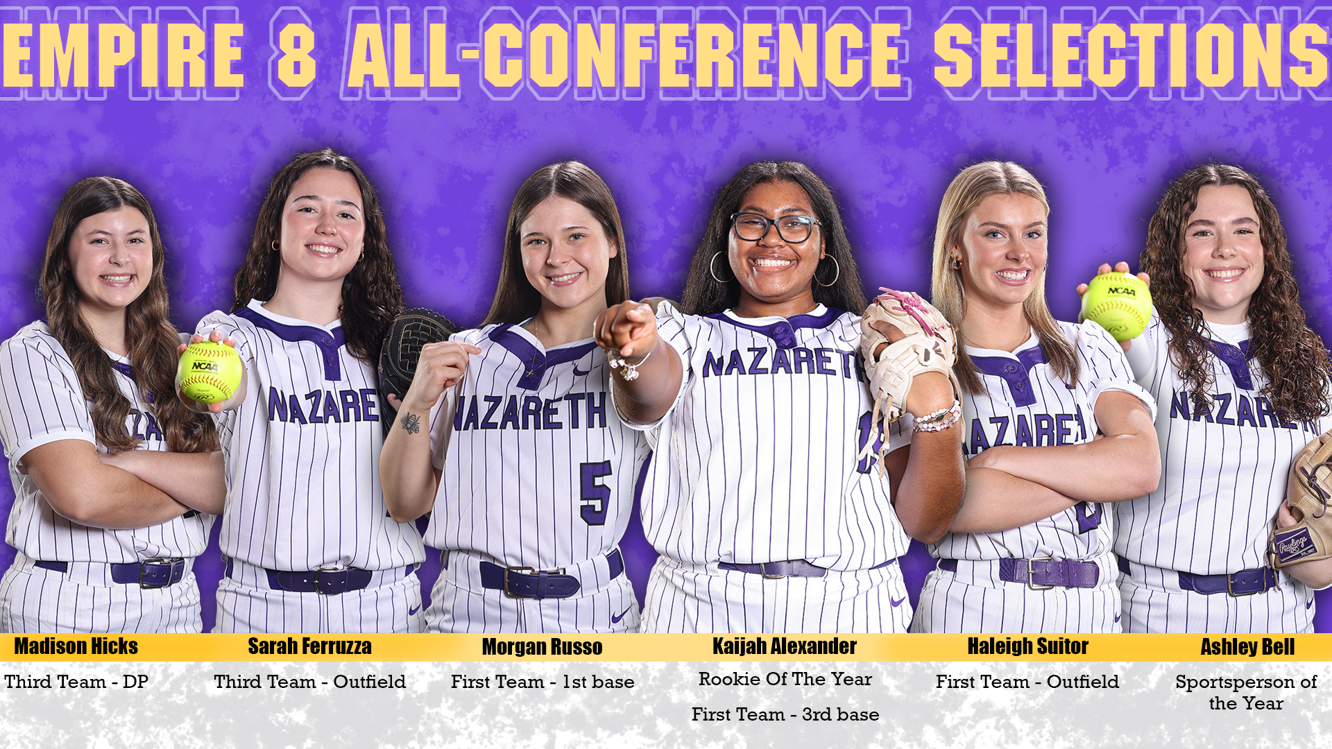 2025 Softball All-Conference 