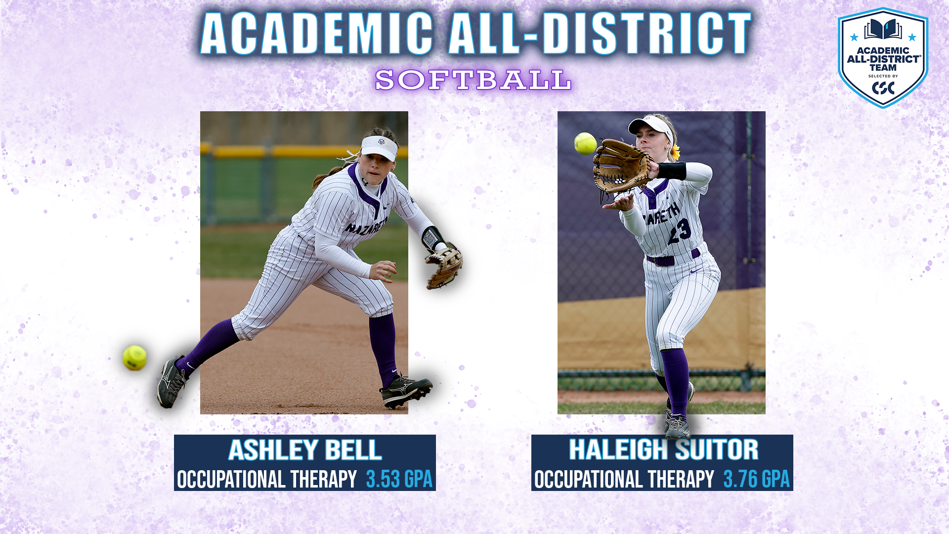 Softball All Academic