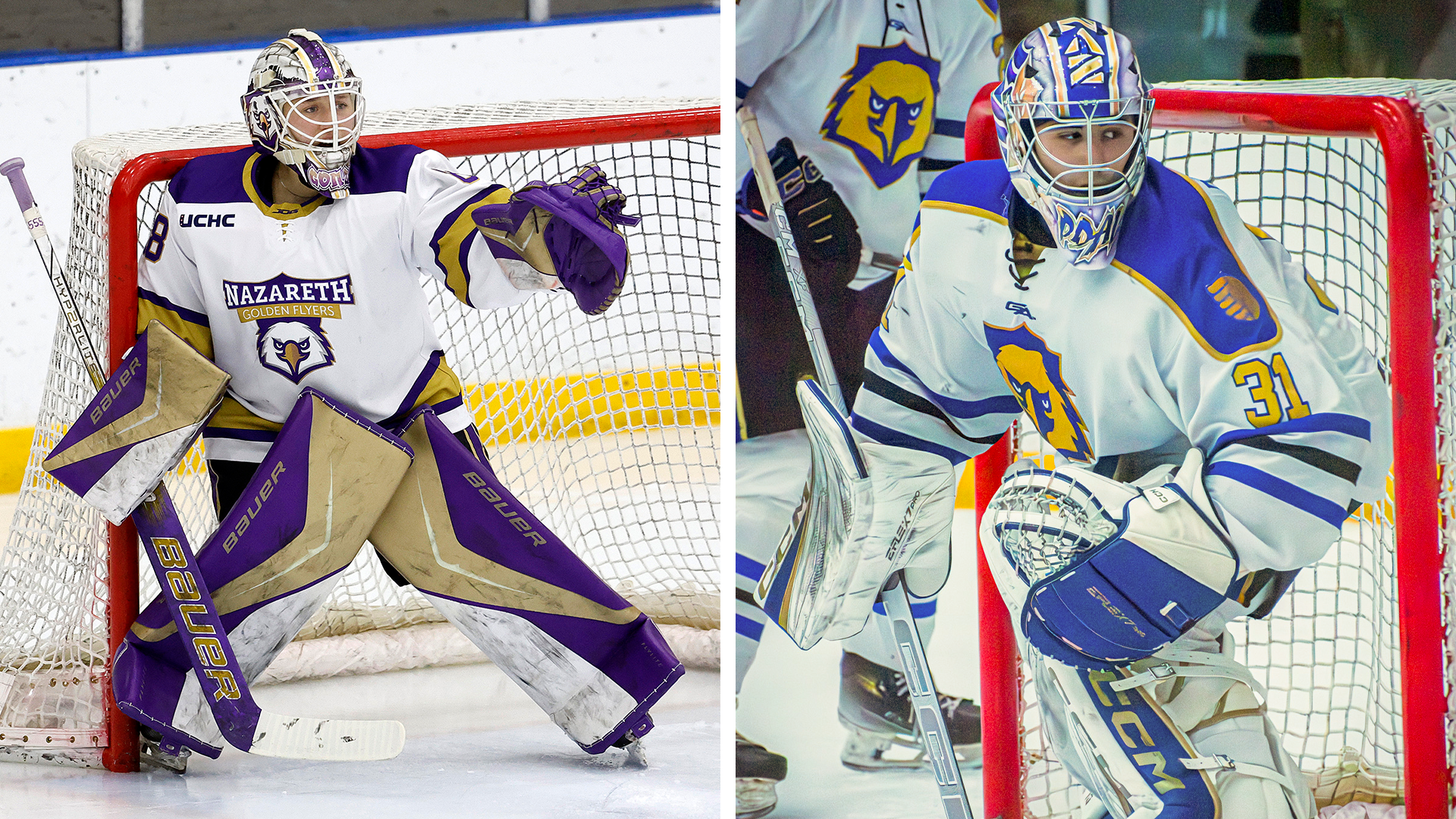 Gonsalves and Dalessio in goal 