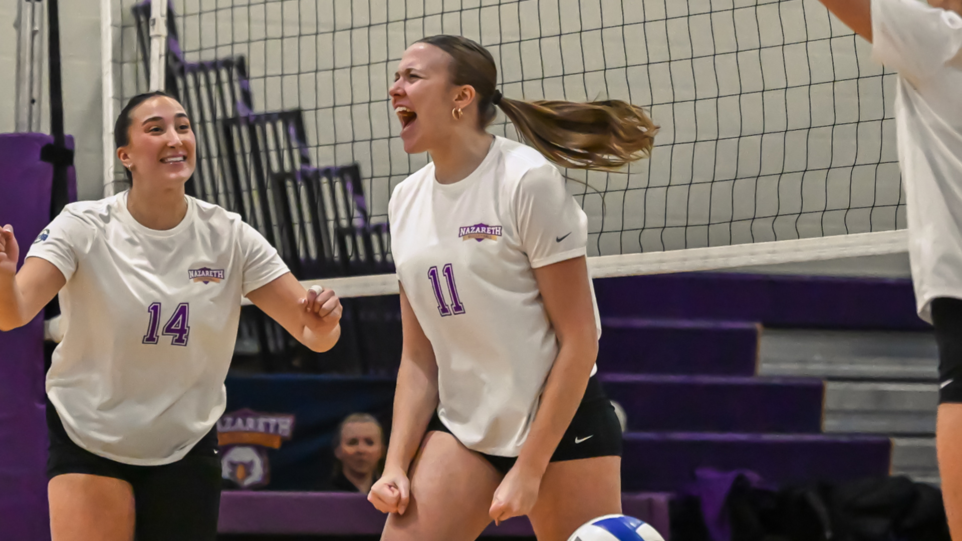 Macy Quibell celebrating 