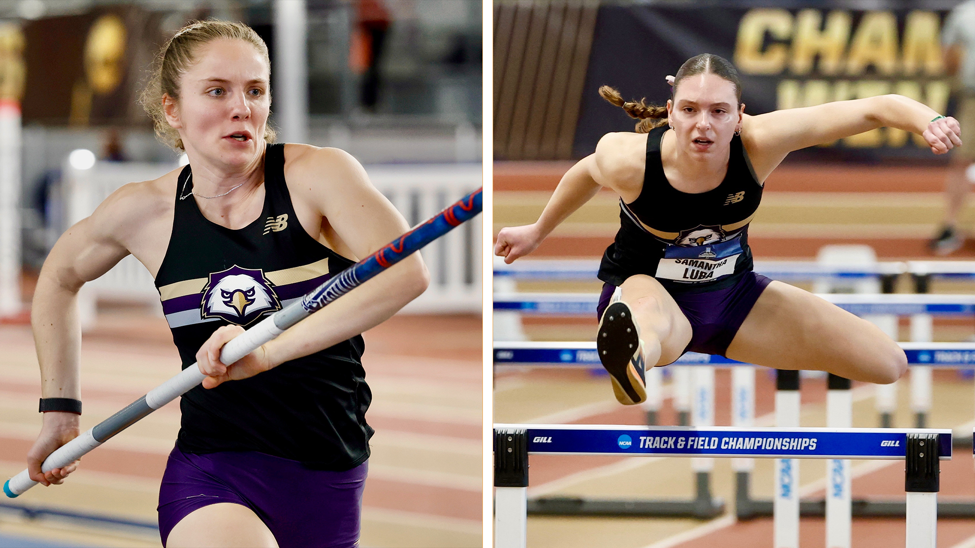 Luba, Morse at NCAA Championship
