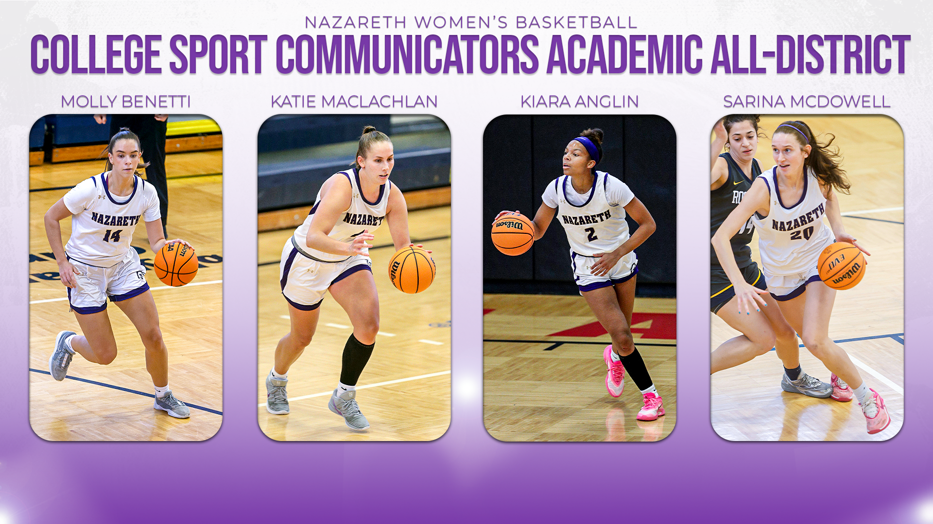 CSC Women's Basketball Academic All-District selections