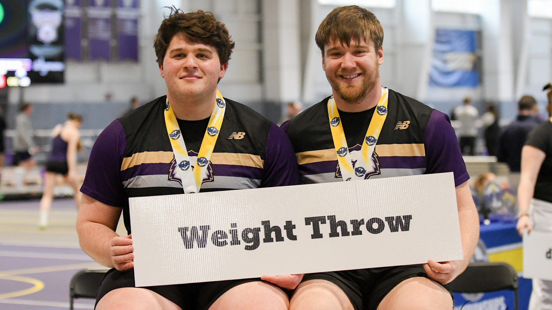 Heichberger and Dobrowolski at E8 Indoor Championships