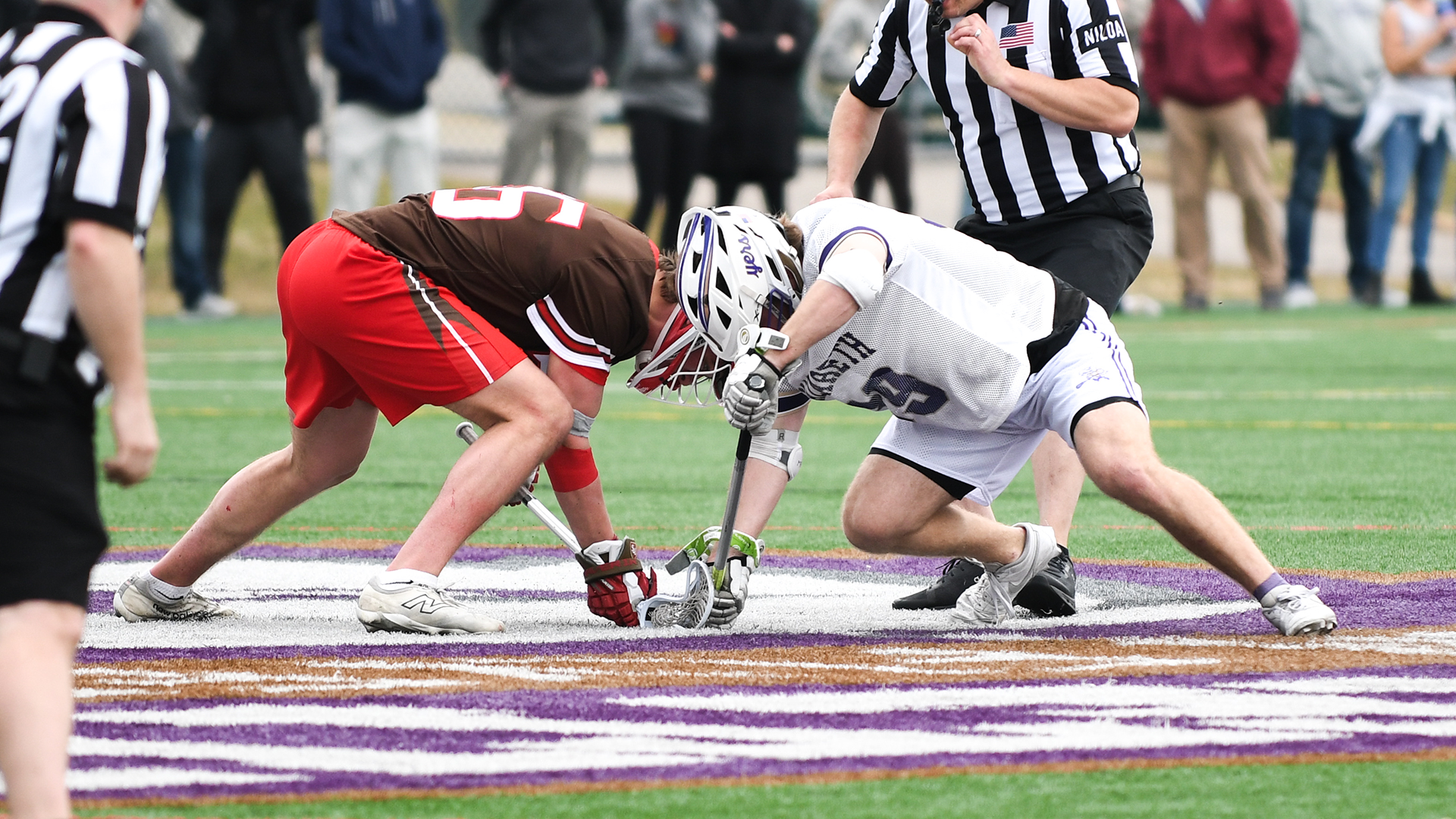 Cole Doldo faceoff vs SLU
