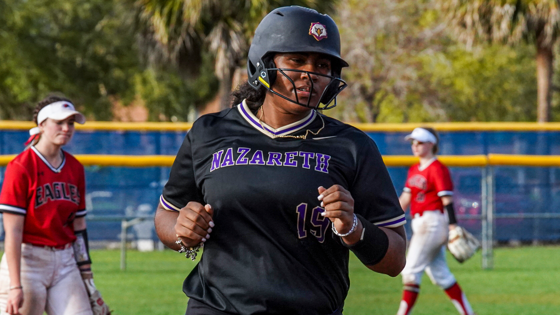Alexander running the bases after home run