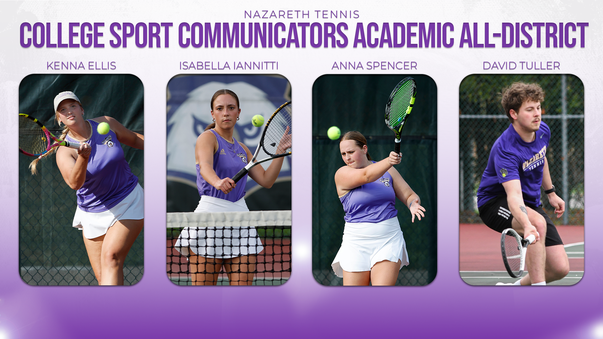 Tennis CSC Academic All District honorees
