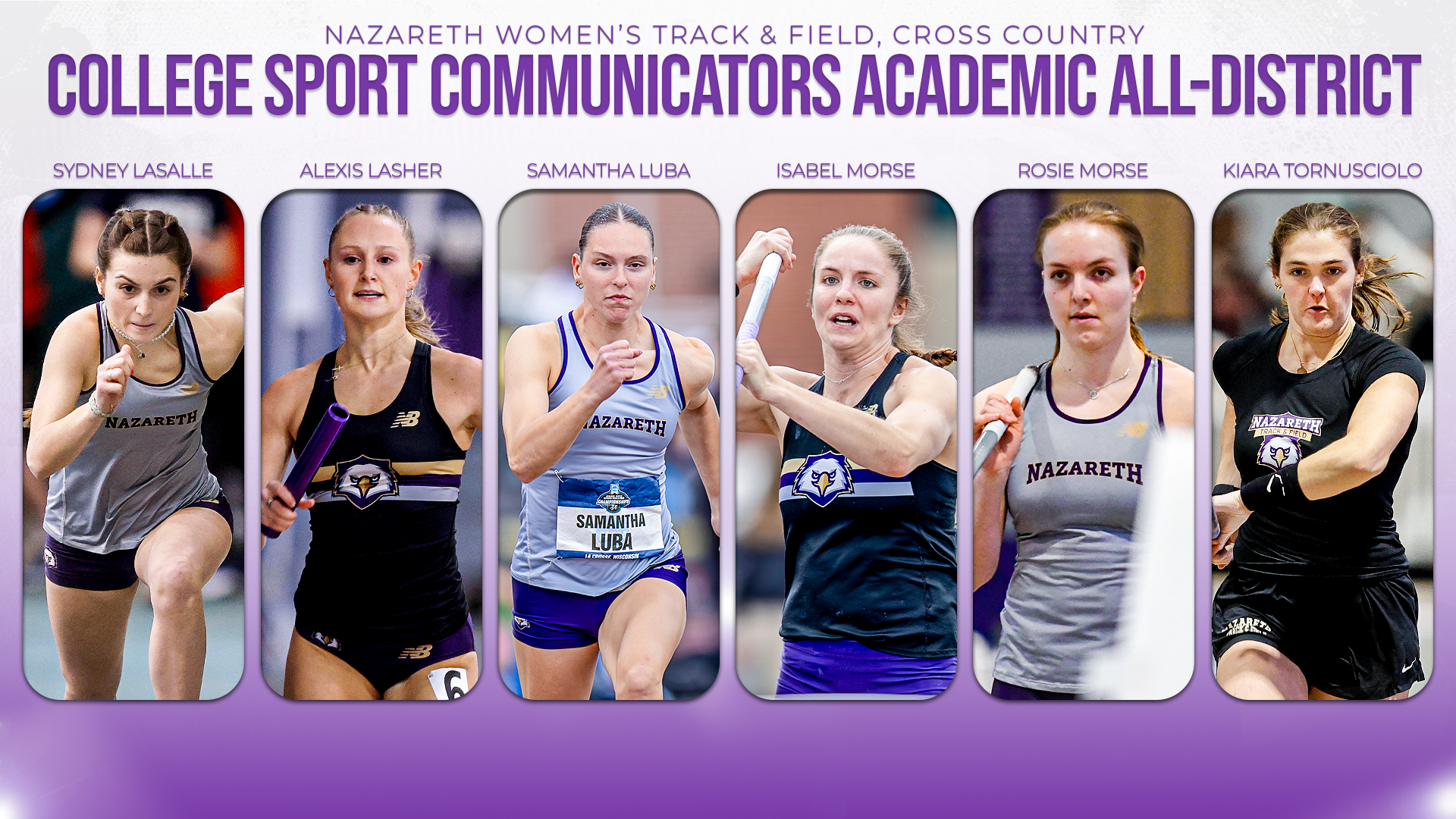 CSC Women's Track & Field Academic All-District honorees