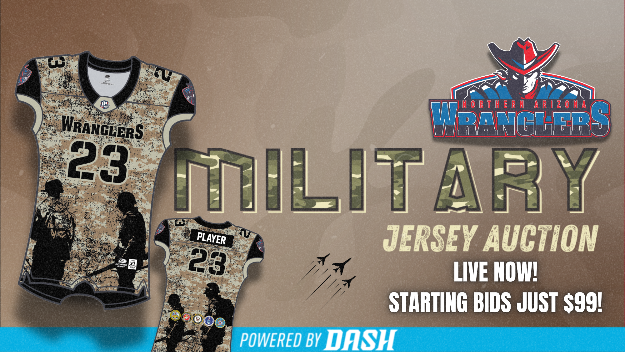 2025 Military Jersey Auction 6.3.25