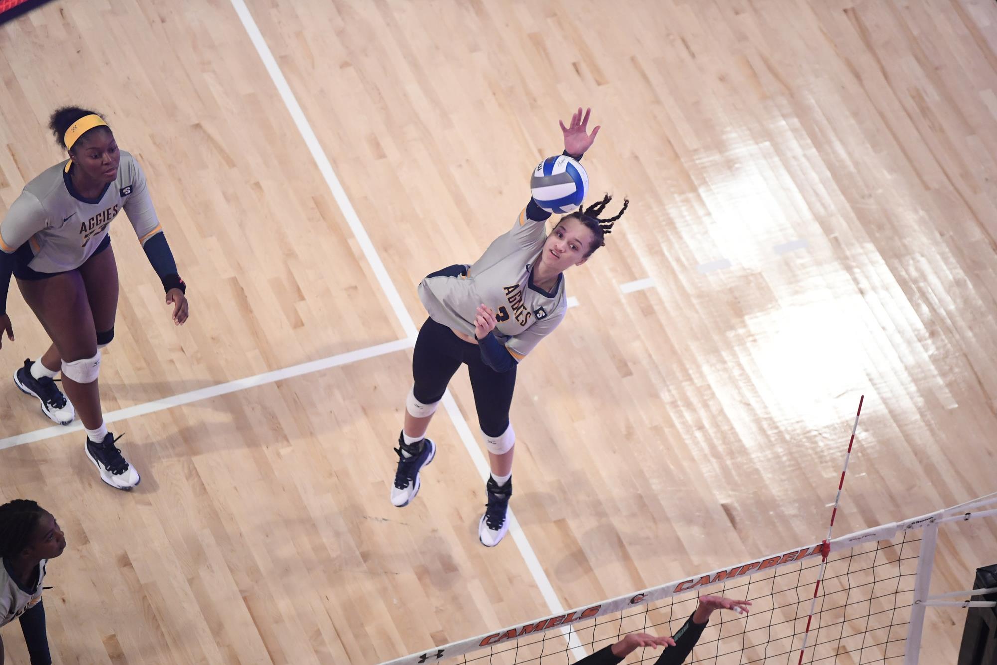 A&T Earns Historic Win at Big South Volleyball Tournament North