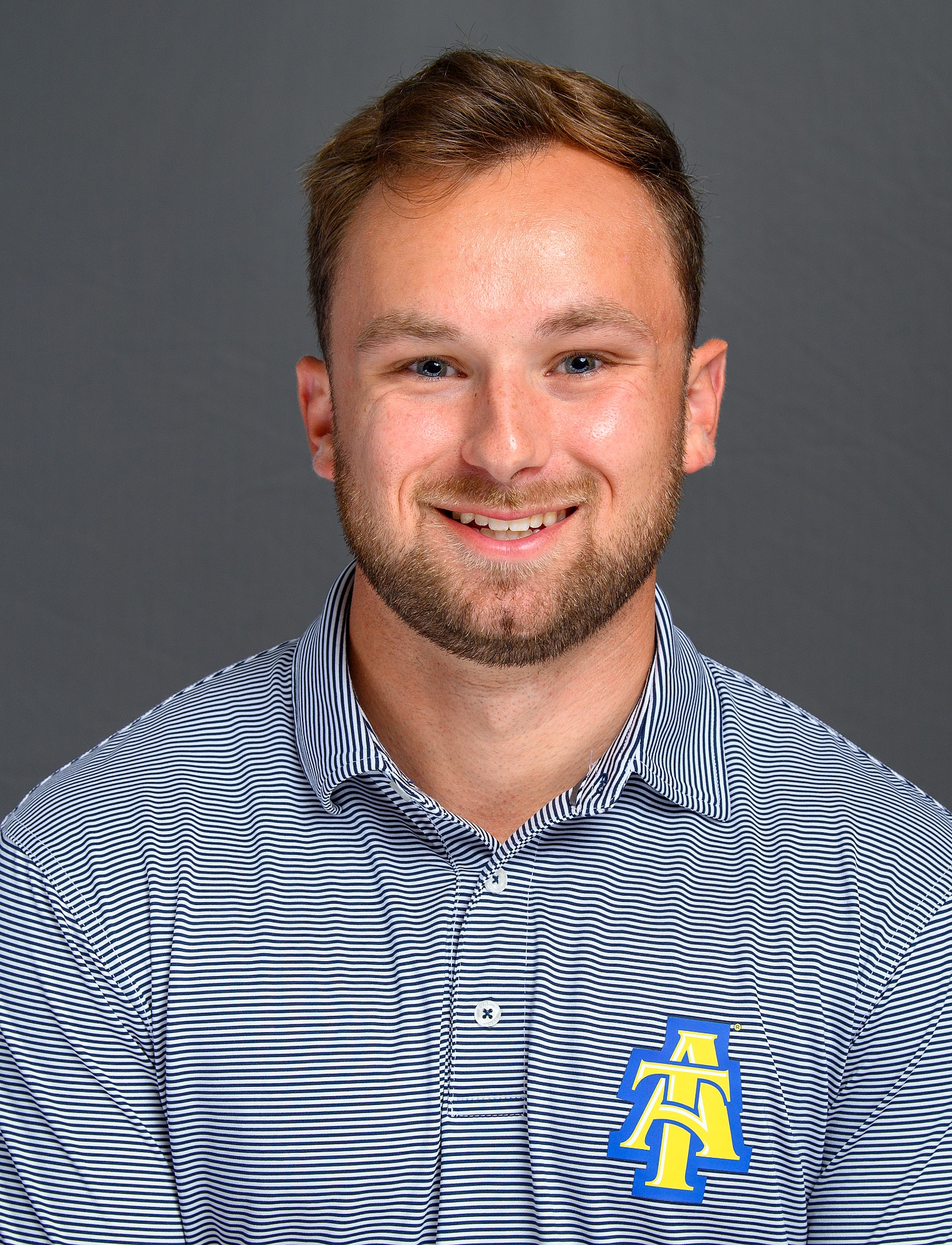 Carson Castelli (Assistant Coach) - 2023-24 A&T Men & Women’s Golf Picture Day \ www.ncataggies.com - Photo by: Kevin L. Dorsey