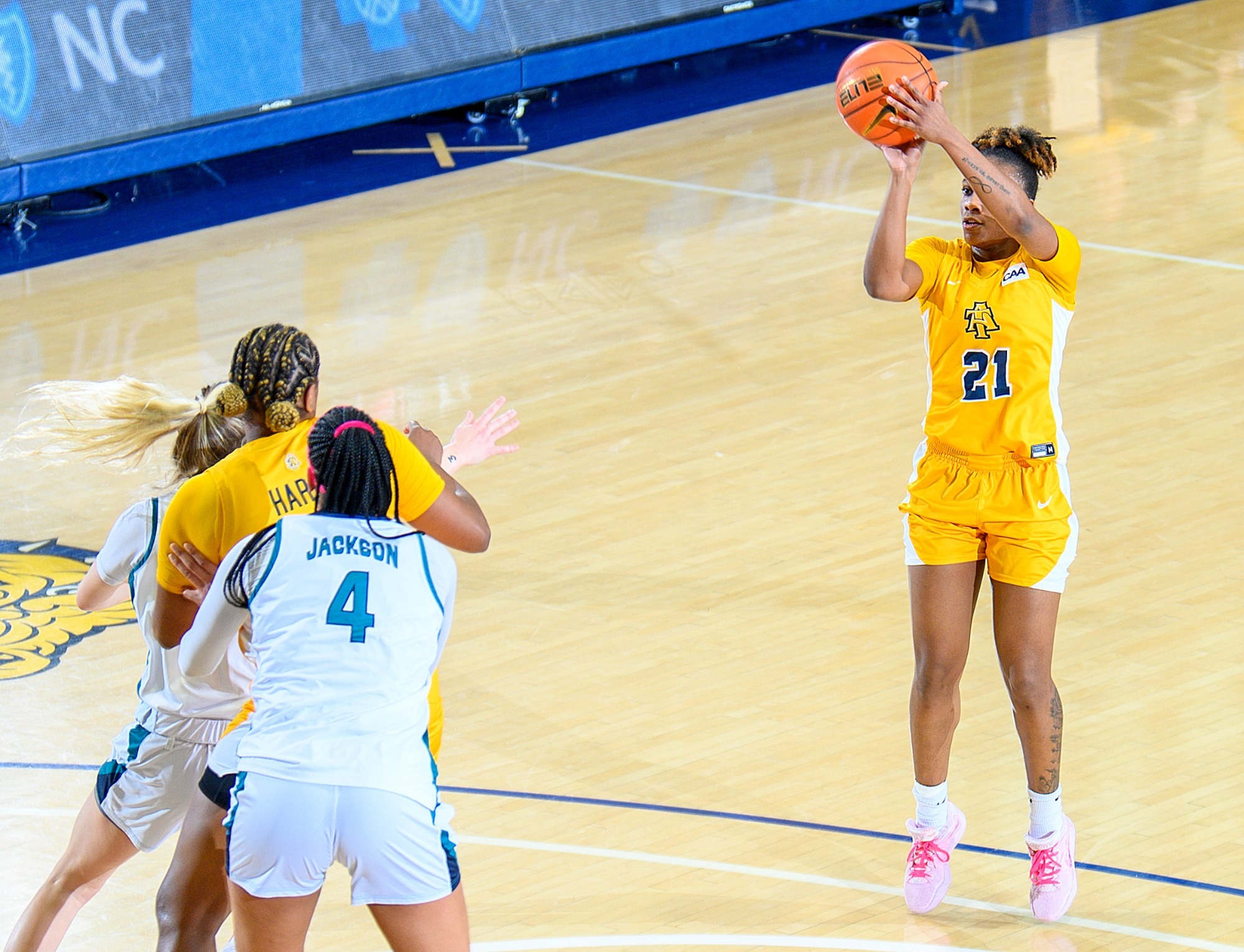 aggies-women-win-move-into-four-way-tie-for-second-north-carolina-a-t