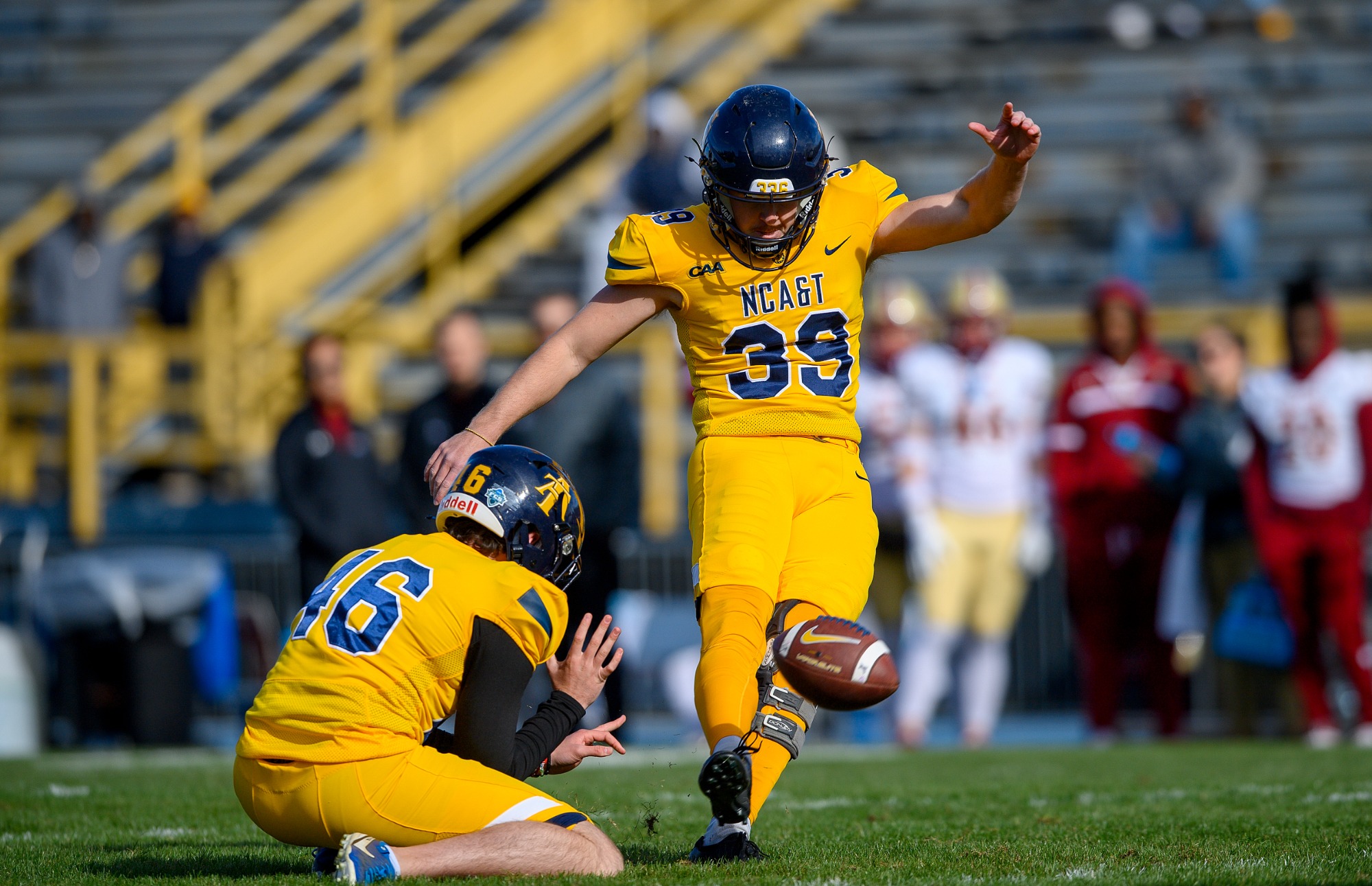 #39 Andrew Brown - 2024 A&T Football vs Elon (Senior Day) \ www.ncataggies.com - Photo by: Kevin L. Dorsey