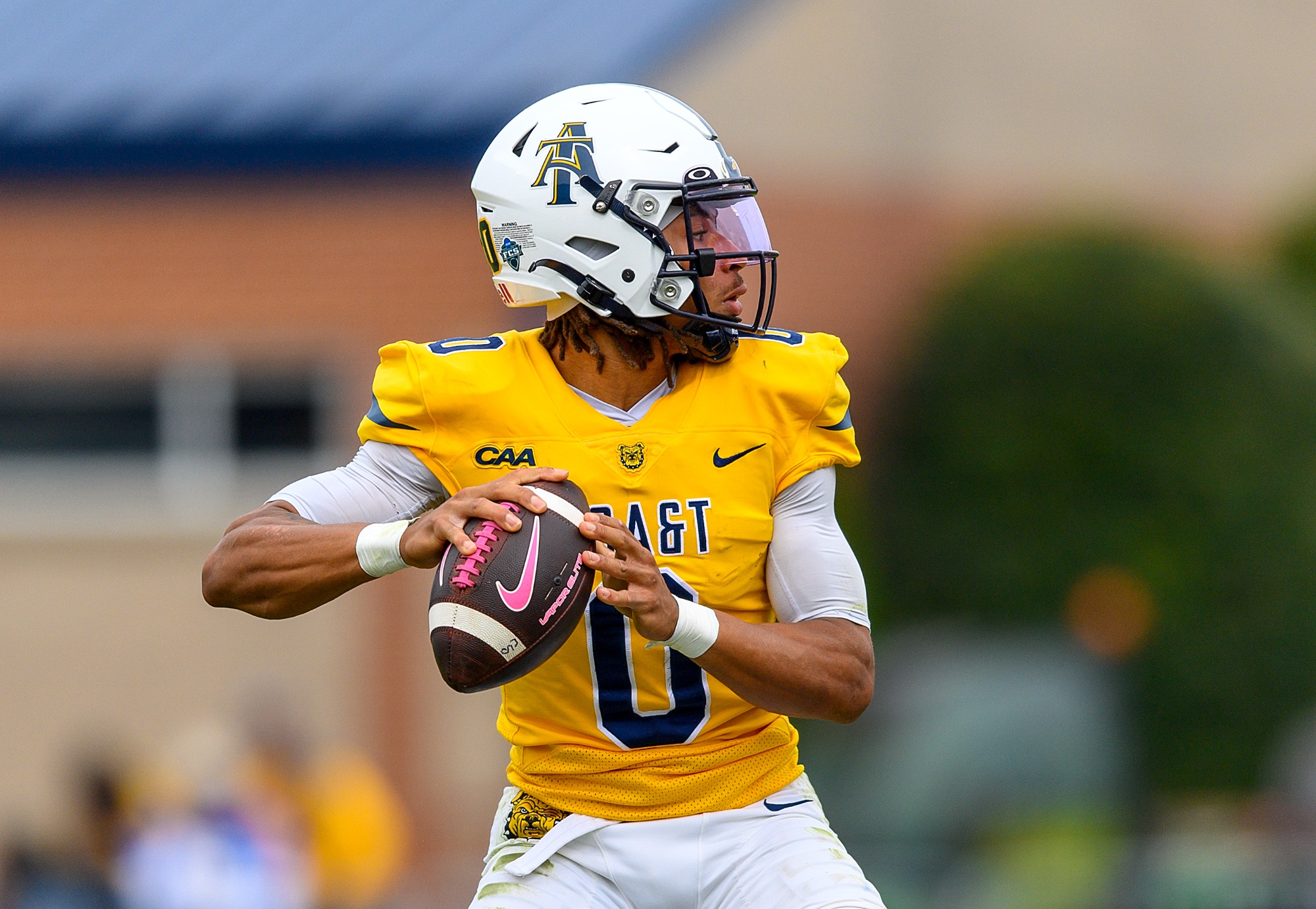 Kevin White (0) - 2025 A&T Football vs SC State (GHOE) \ www.ncataggies.com - Photo by: Kevin L. Dorsey