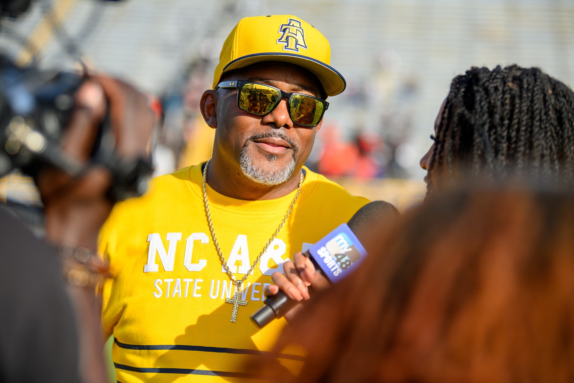 Head Coach Shawn Gibbs - 2025 A&T Football vs Campbell \ www.ncataggies.com - Photo by: Kevin L. Dorsey