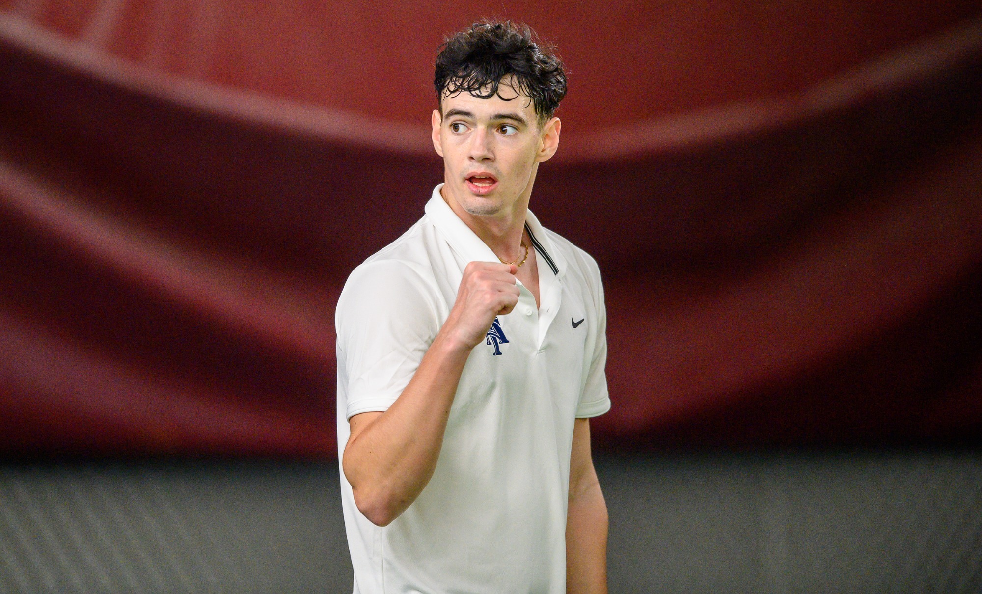 Jindrich Brill - 2025 A&T Men's Tennis vs Belmont Abbey College \ www.ncataggies.com - Photo by: Kevin L. Dorsey