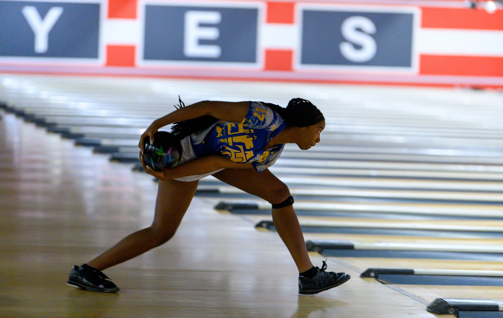 Victorya White - 2024-25 A&T Bowling (Stallings Invite) \ www.ncataggies.com - Photo by: Kevin L. Dorsey