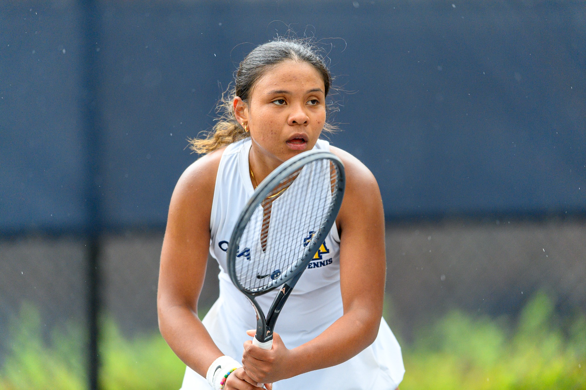 Randy Rakotoarilala - 2025 A&T Women's Tennis at UNCG \ www.ncataggies.com - Photo by: Kevin L. Dorsey