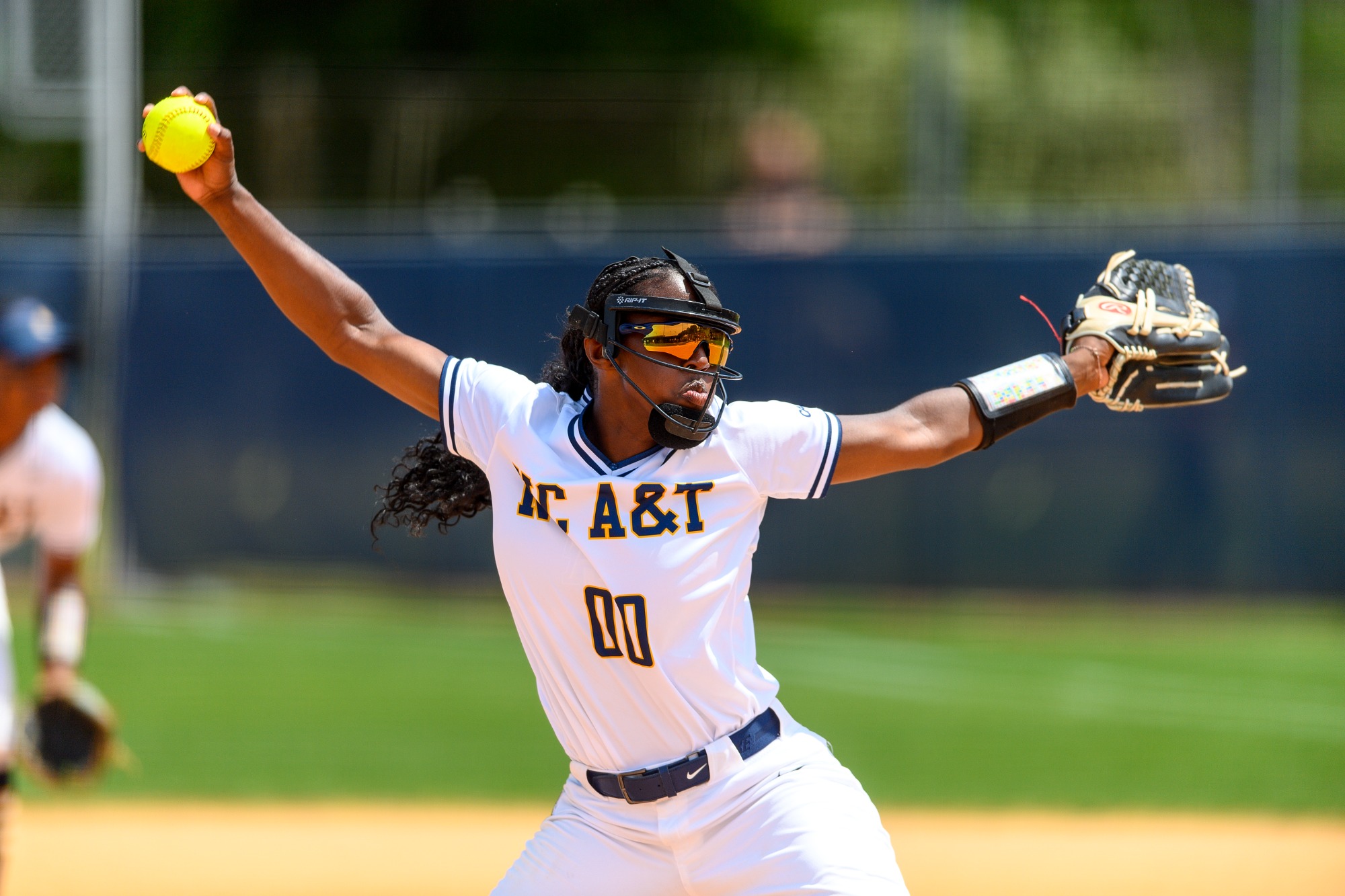 Lauren Hardy (00) - 2025 A&T Softball vs Elon \ www.ncataggies.com - Photo by: Kevin L. Dorsey