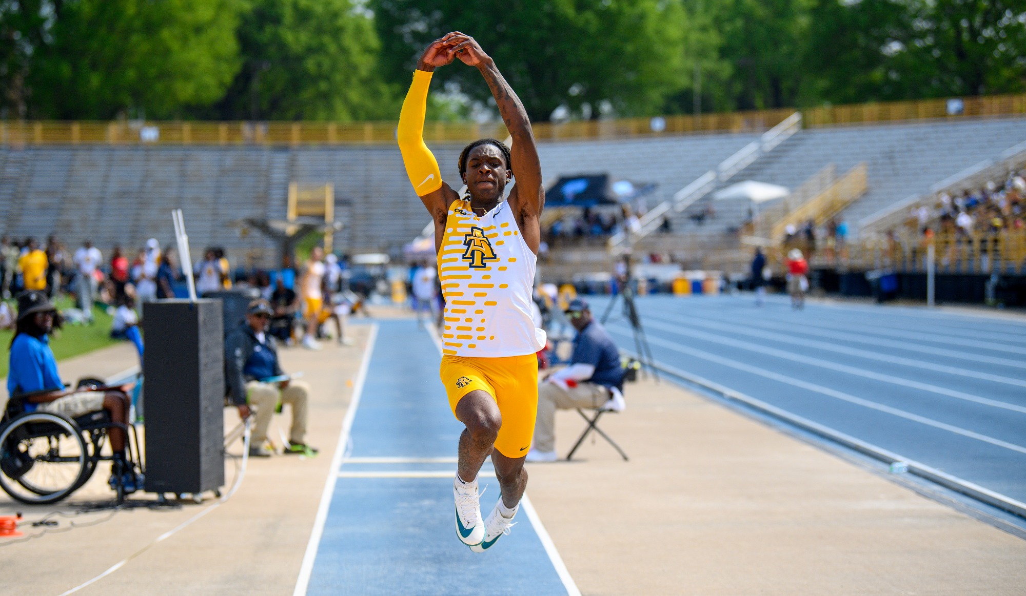 Ty'Heak Buie - 2025 A&T Track at Aggie Invitational \ www.ncataggies.com - Photo by: Kevin L. Dorsey