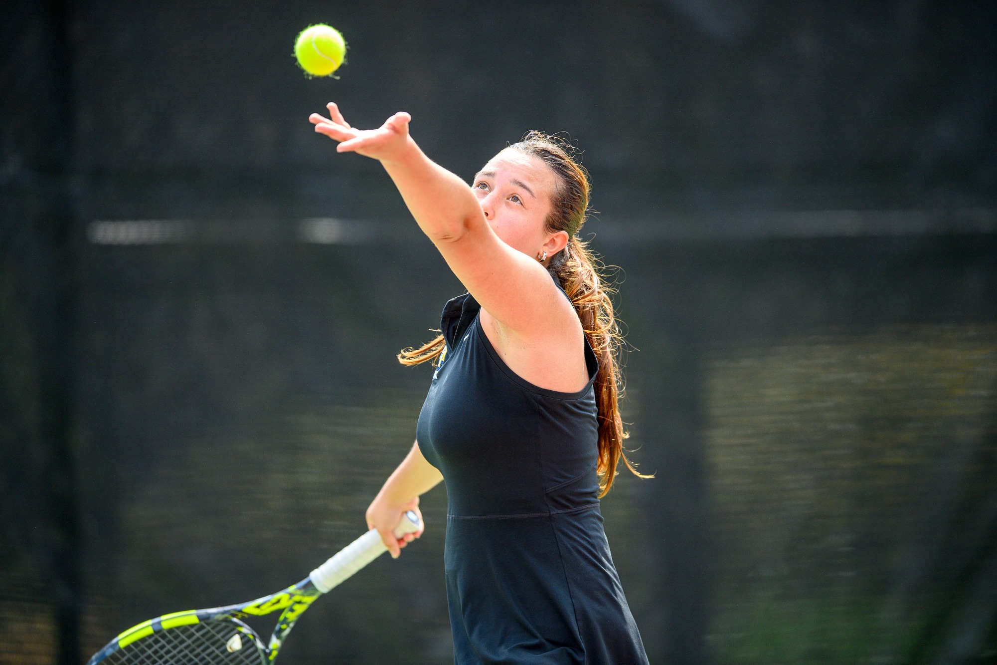 Juana Gomez Weiss - 2025 A&T Women's Tennis at Elon \ www.ncataggies.com - Photo by: Kevin L. Dorsey
