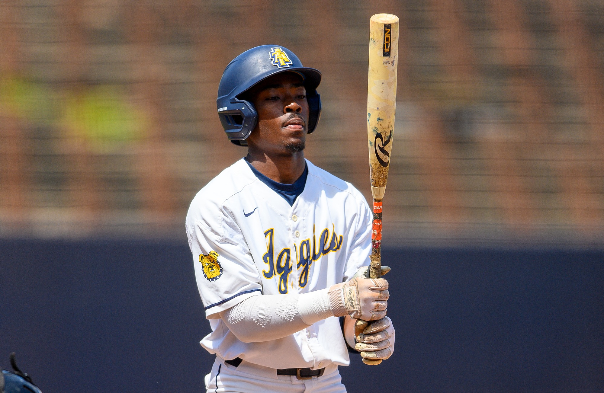 JT Taylor (3) - 2025 A&T Baseball vs Campbell \ www.ncataggies.com - Photo by: Kevin L. Dorsey