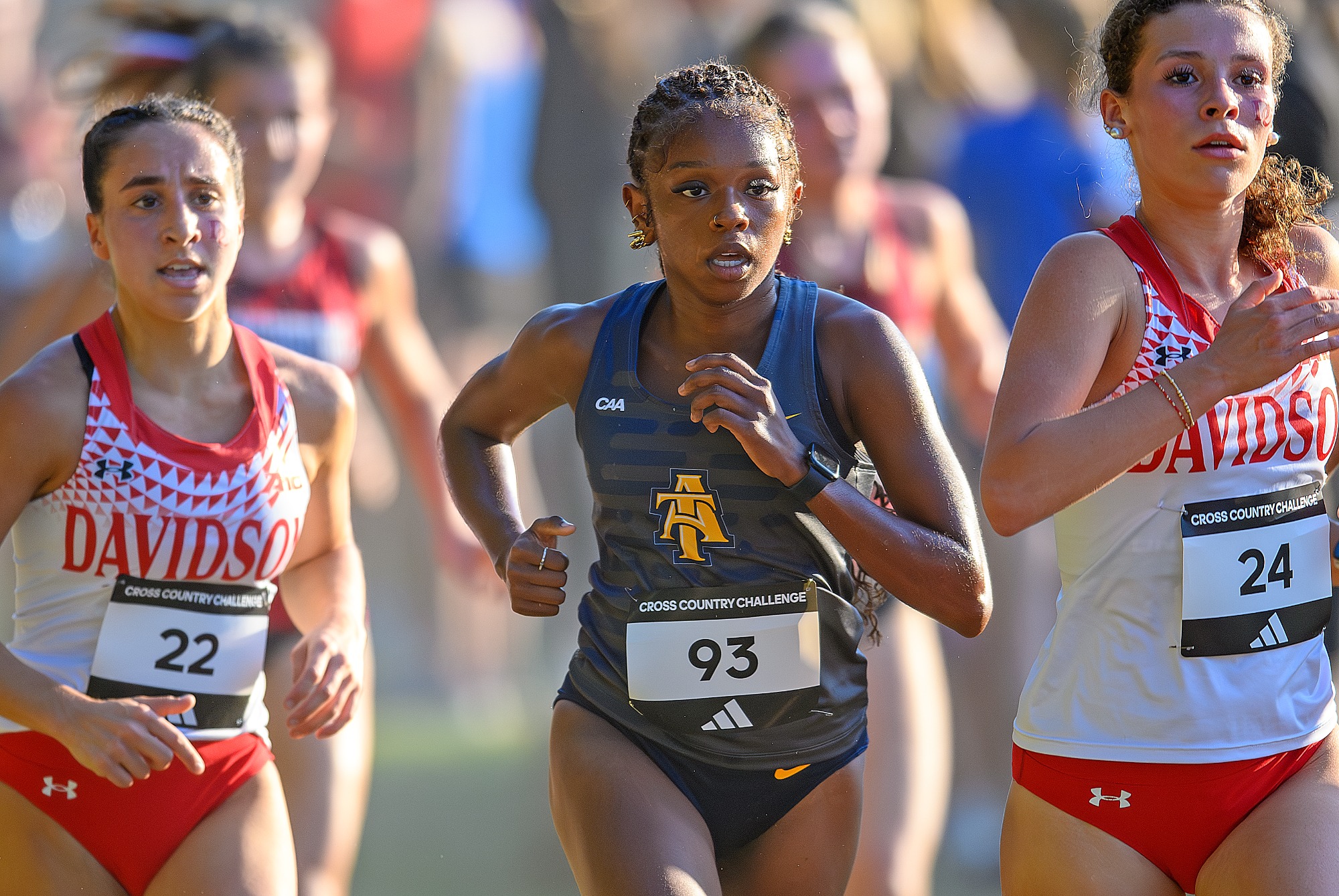 Deavion Deleon - 2025 A&T Cross Country at  Adidas XC Challenge \ www.ncataggies.com - Photo by: Kevin L. Dorsey