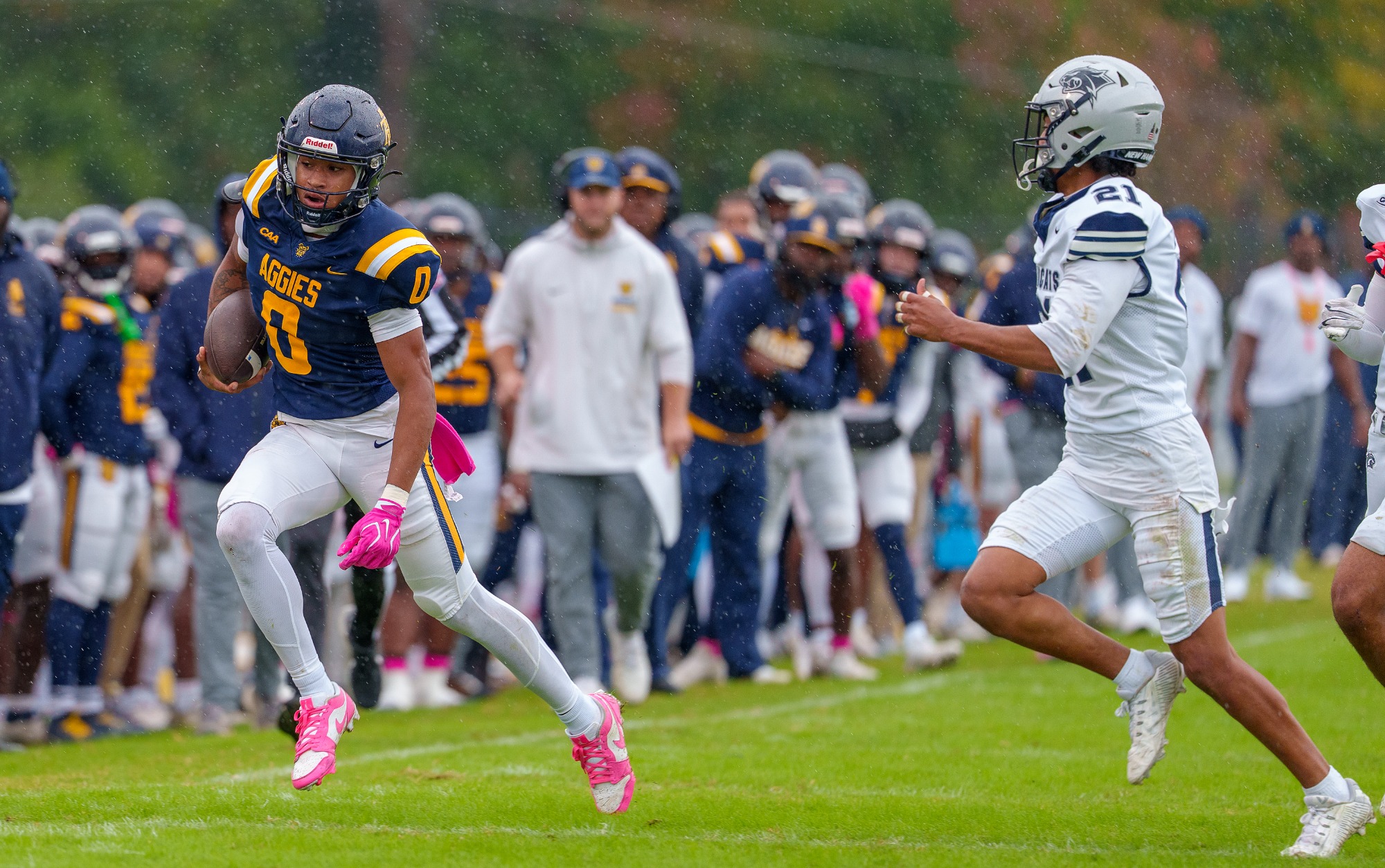 Kevin White (0) - 2026 A&T Football vs University of New Hampshire \ www.ncataggies.com - Photo by: Kevin L. Dorsey