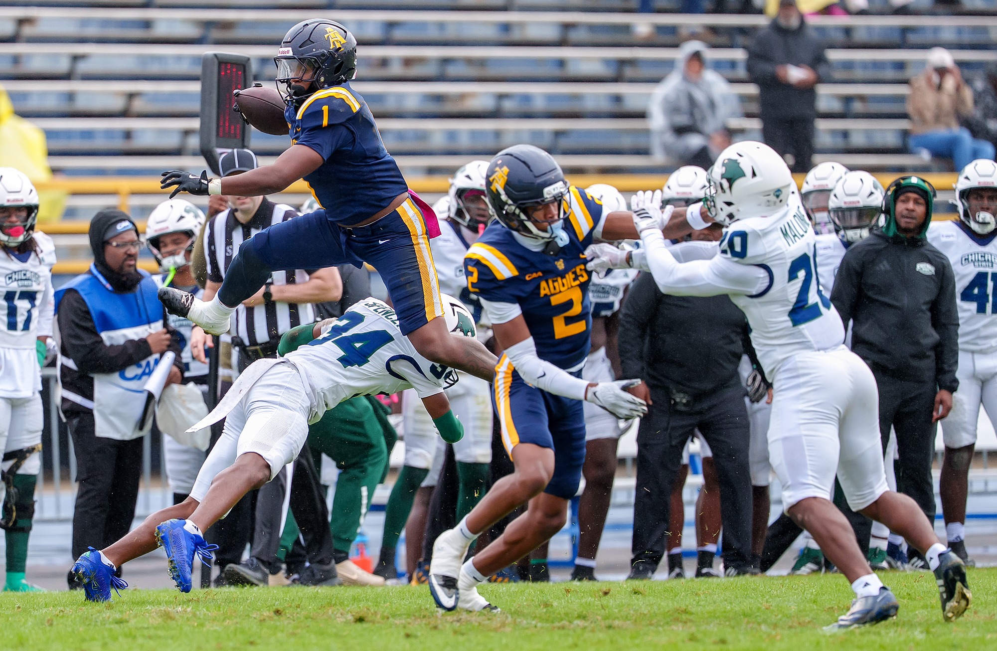 JT Smith (1) - 2026 A&T Football vs Chicago State \ www.ncataggies.com - Photo by: Kevin L. Dorsey