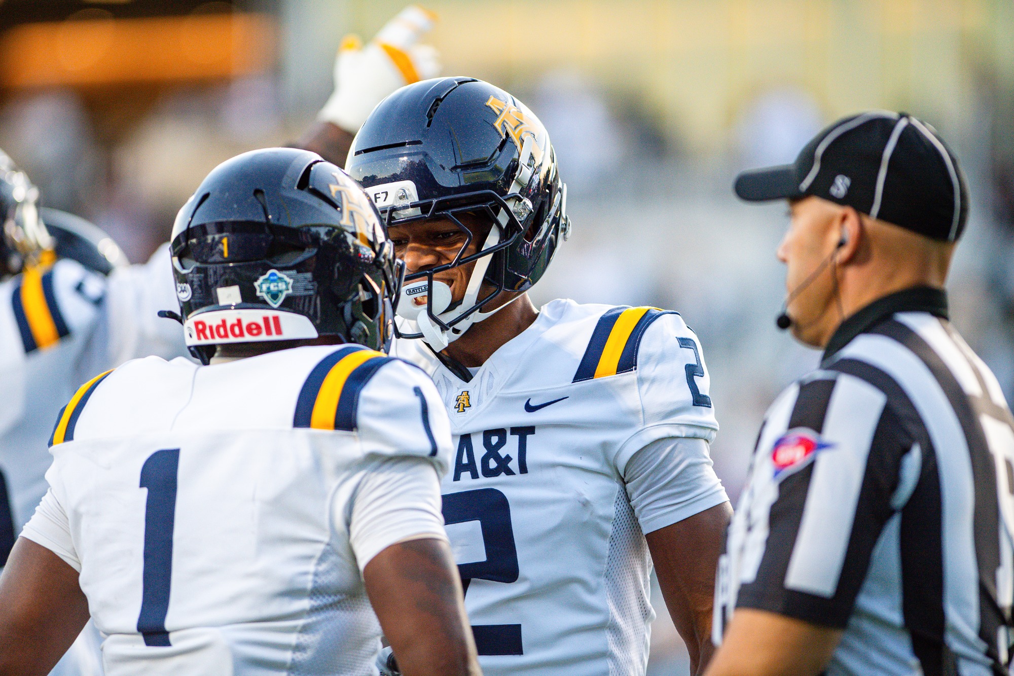 North Carolina A&T Football at Bryant University \ www.ncataggies.com - Photo by: Erin E. Mizelle