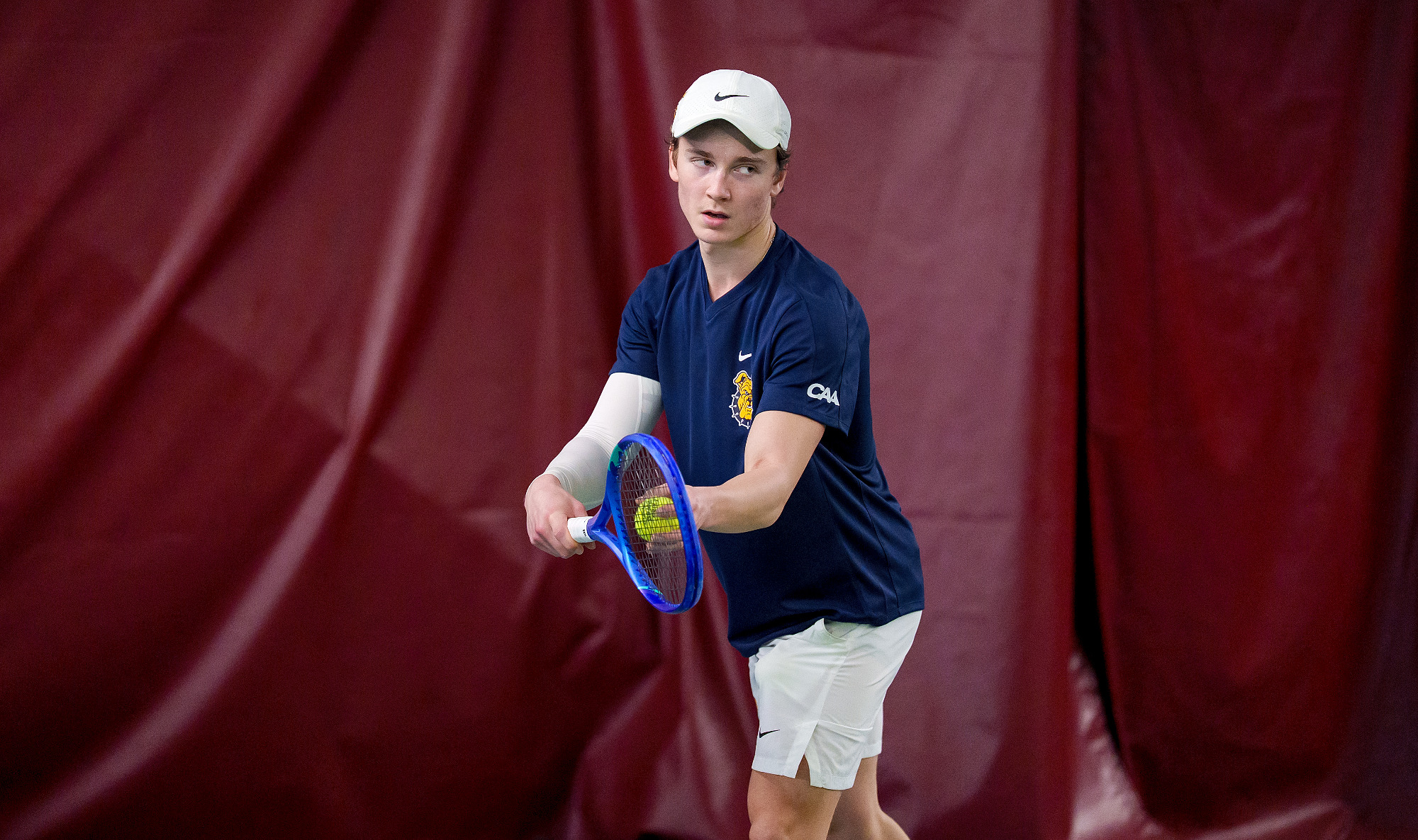 Gabriel Linovic - 2026 A&T Men's Tennis vs Shaw \ www.ncataggies.com - Photo by: Kevin L. Dorsey