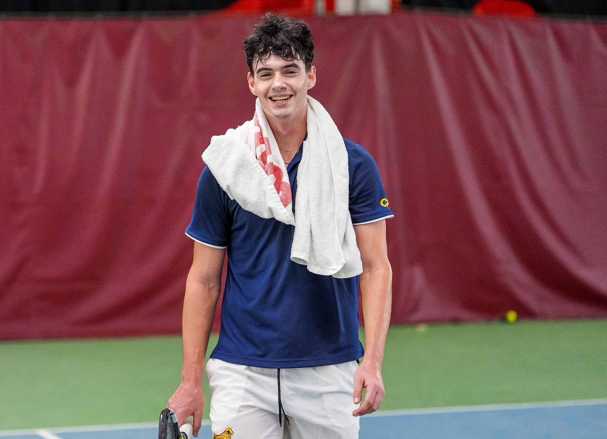 Jindrich Brill - 2026 A&T Men's Tennis vs Shaw \ www.ncataggies.com - Photo by: Kevin L. Dorsey