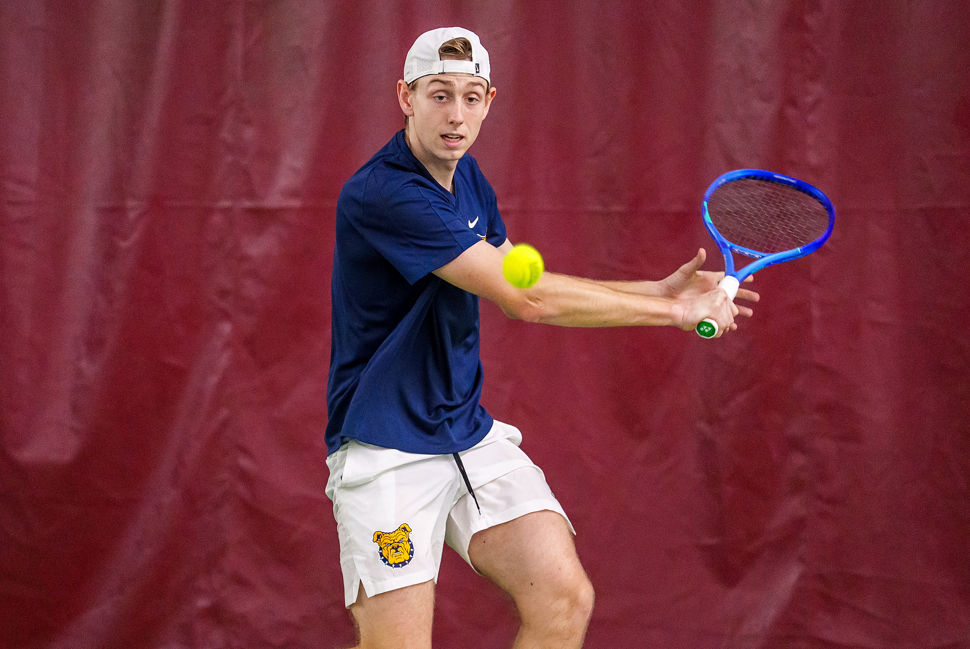 Niklas Laux - 2026 A&T Men's Tennis vs Shaw \ www.ncataggies.com - Photo by: Kevin L. Dorsey