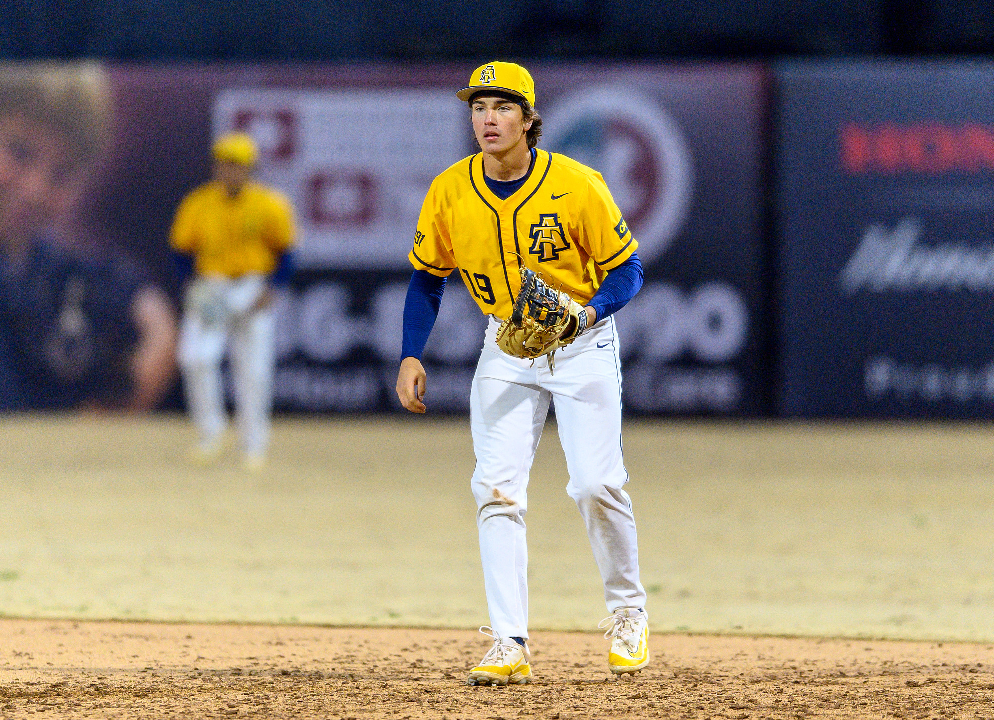 Adrian Gonzalez (19) - 2026 A&T Baseball vs UNCG )\ www.ncataggies.com - Photo by: Kevin L. Dorsey