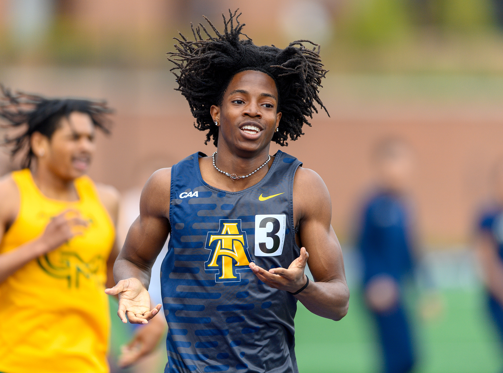 Elijah Thomas - 2026 A&T Track (HPU Bob Davidson Team Challenge) \ www.ncataggies.com - Photo by: Kevin L. Dorsey