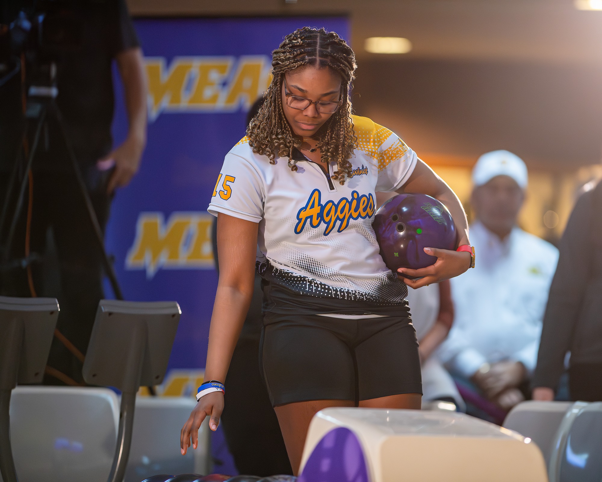 2026 N.C. A&T Bowling - MEAC Championship \ www.ncataggies.com - Photo by: Erin E. Mizelle