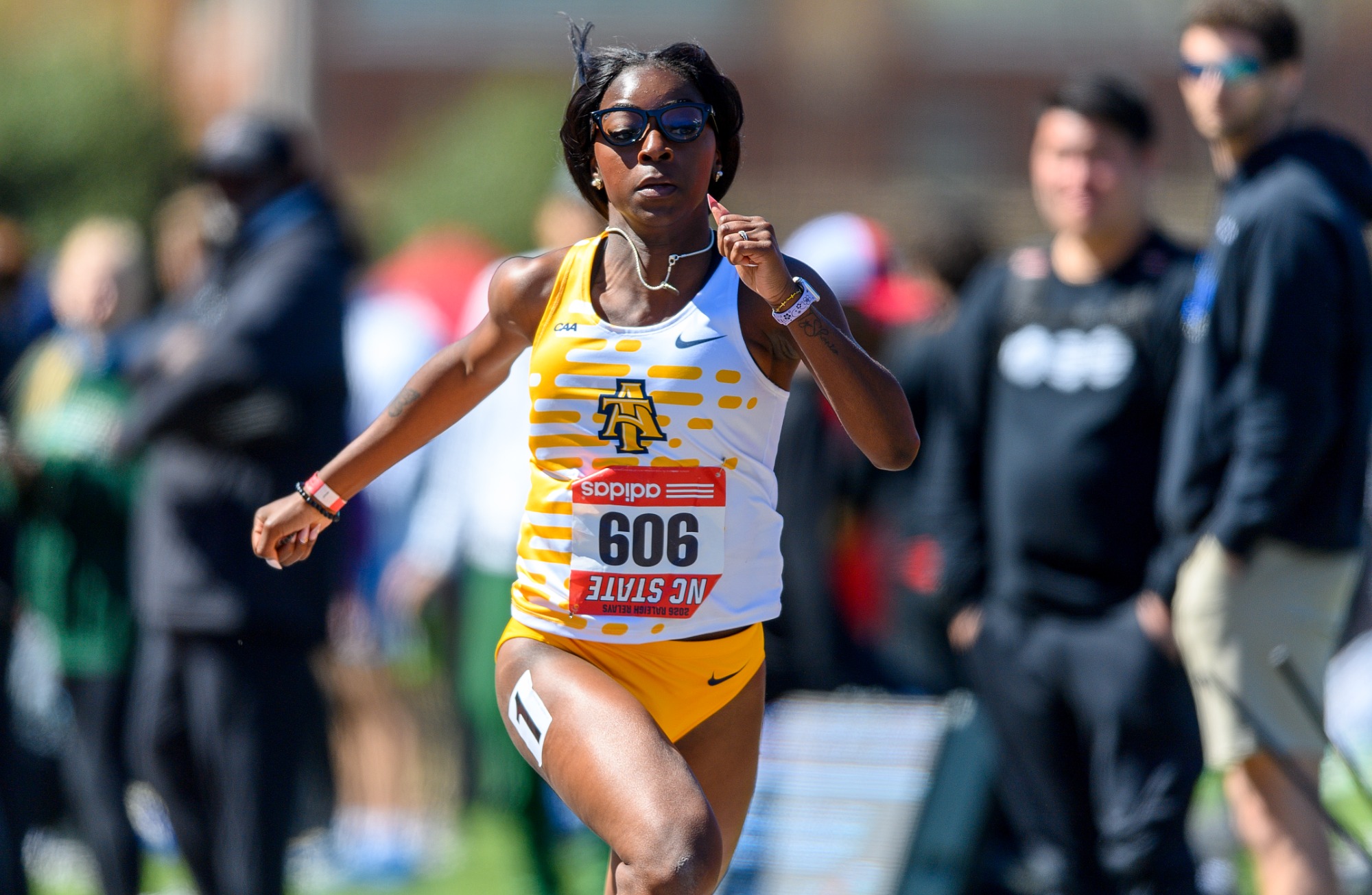 Jayda Lewis - 2026 A&T Track at Raleigh Relays \ www.ncataggies.com - Photo by: Kevin L. Dorsey