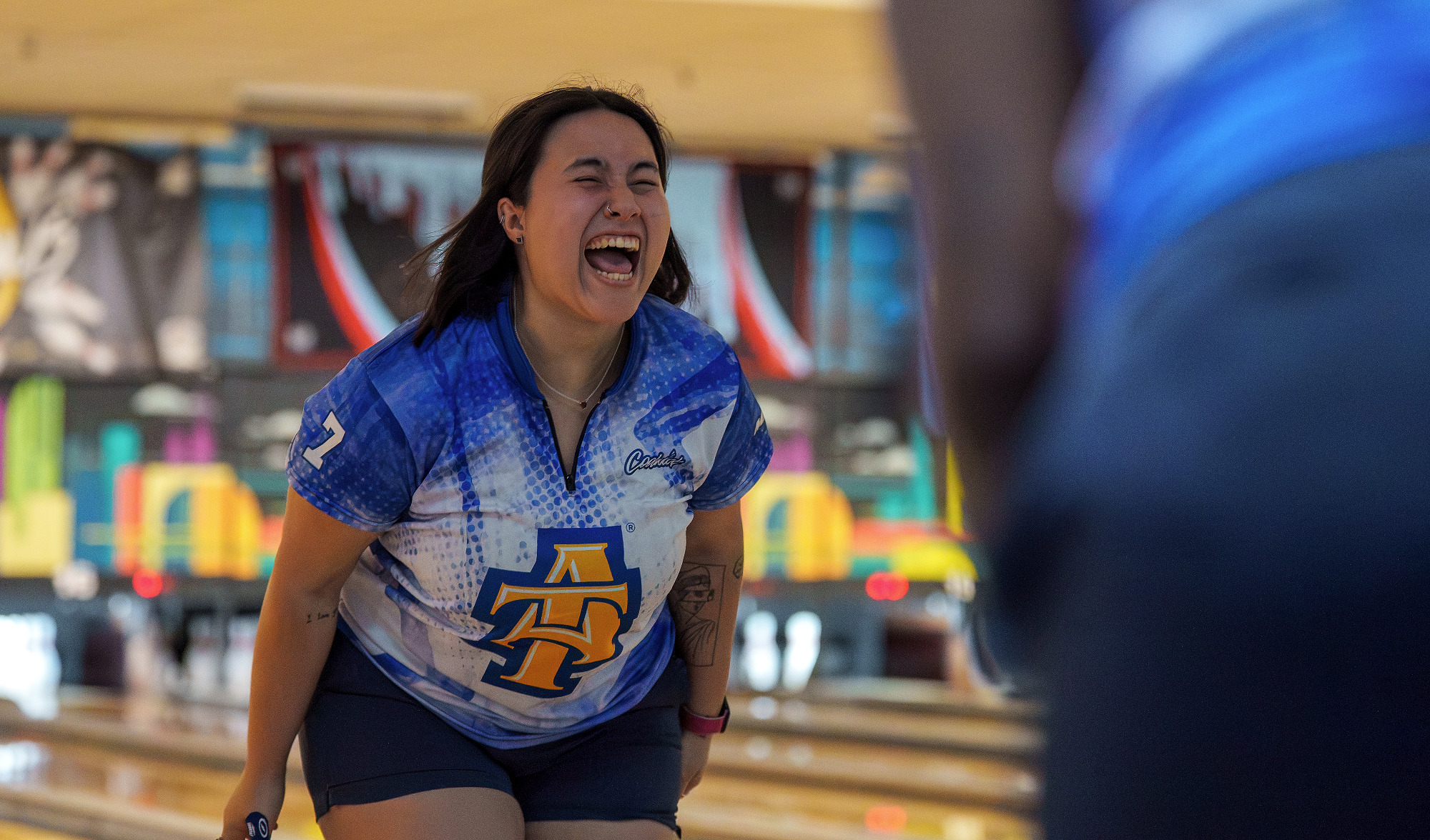 Juliana Sams - 2026 A&T Bowling (Stallings Invite)\ www.ncataggies.com - Photo by: Kevin L. Dorsey